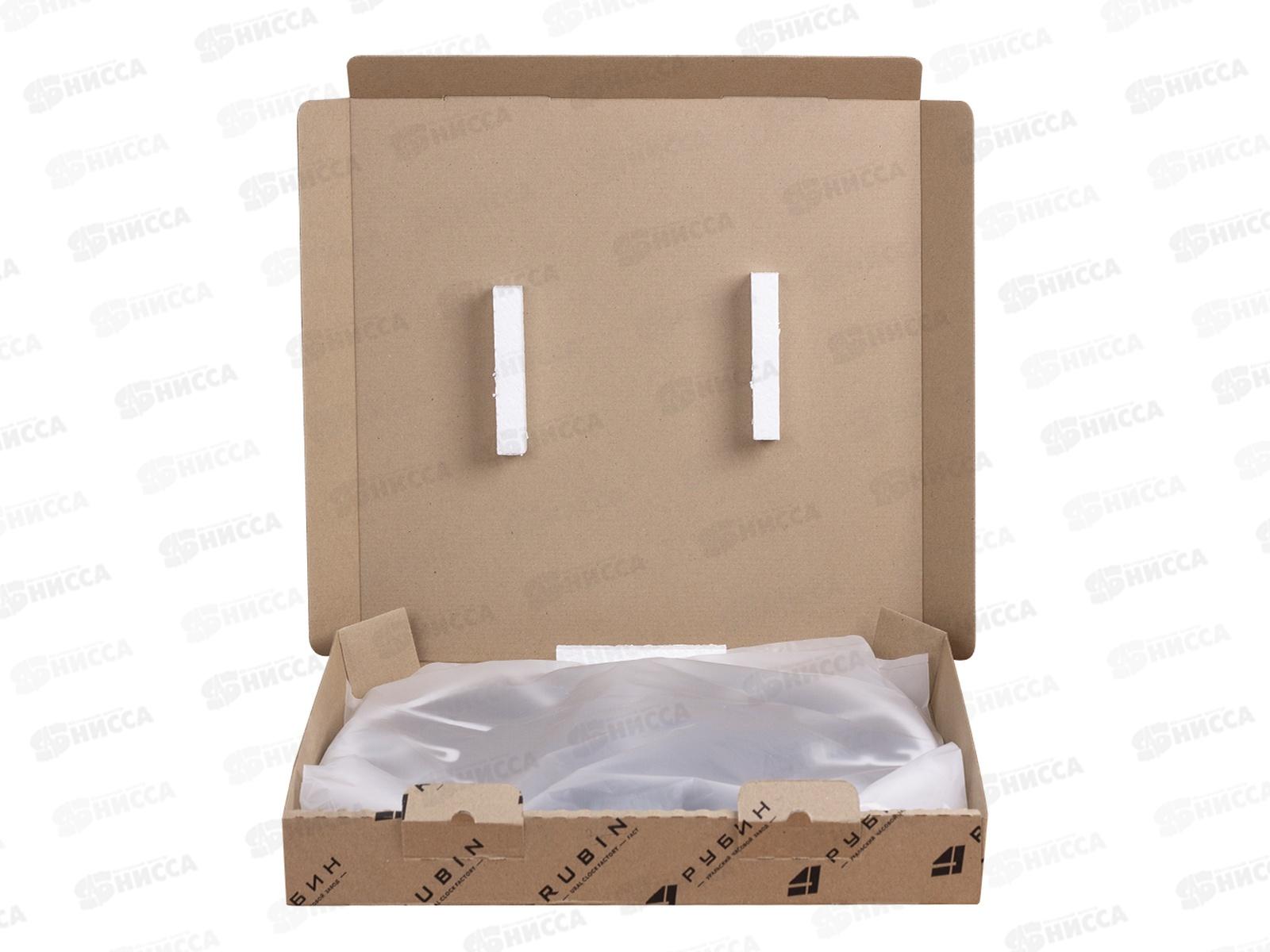 Часы настенные &quot21 Век&quot 4013-001 40см Моменты Рубин черный+белый