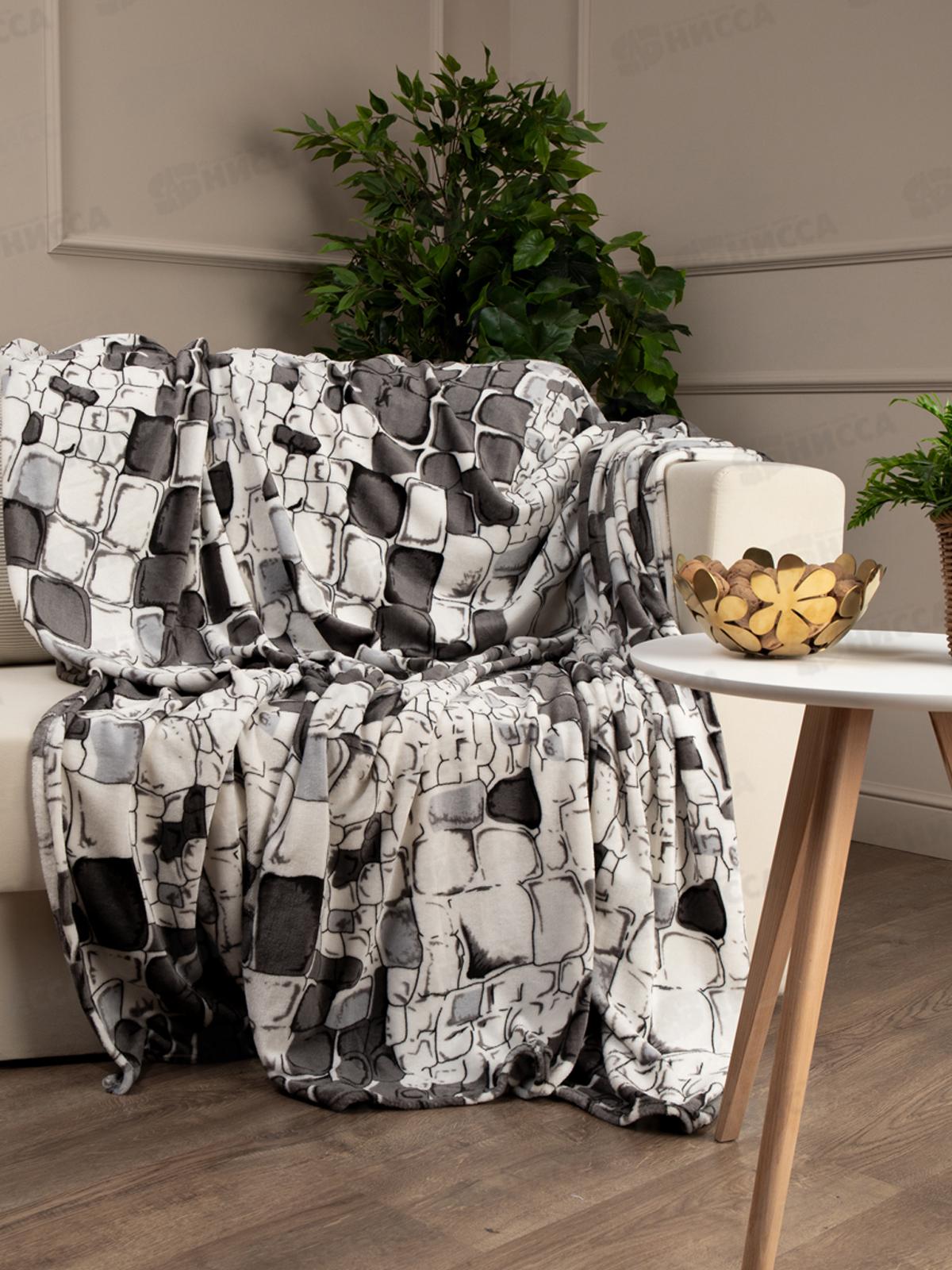 Плед Texrepublic 200*220 TF FN F13GY  Камешки