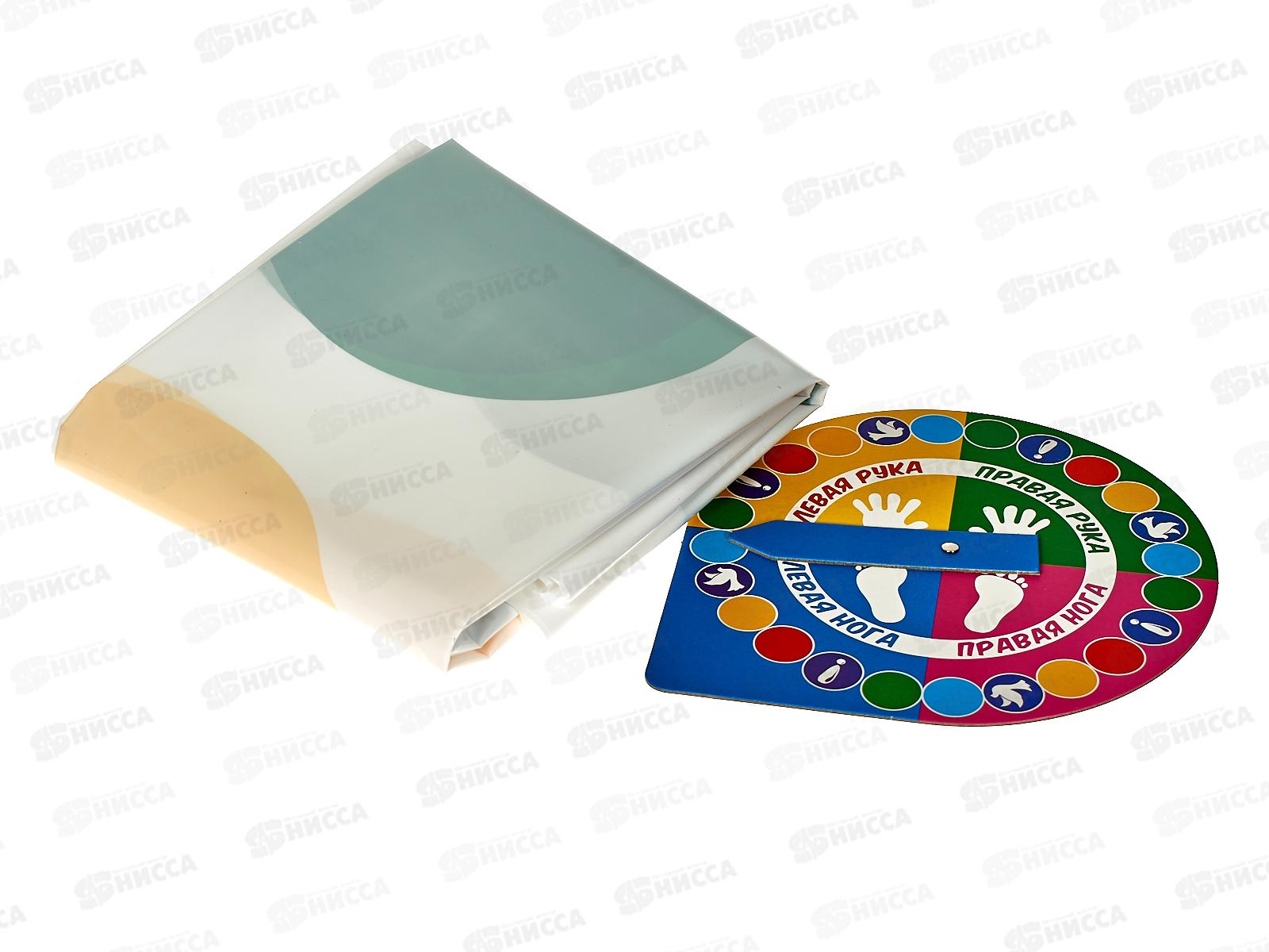 Игра Твистер &quotГигант&quot+Мафия &quotНочное безмолвие&quot (2в1) 12+ (поле 130*240см), 03660