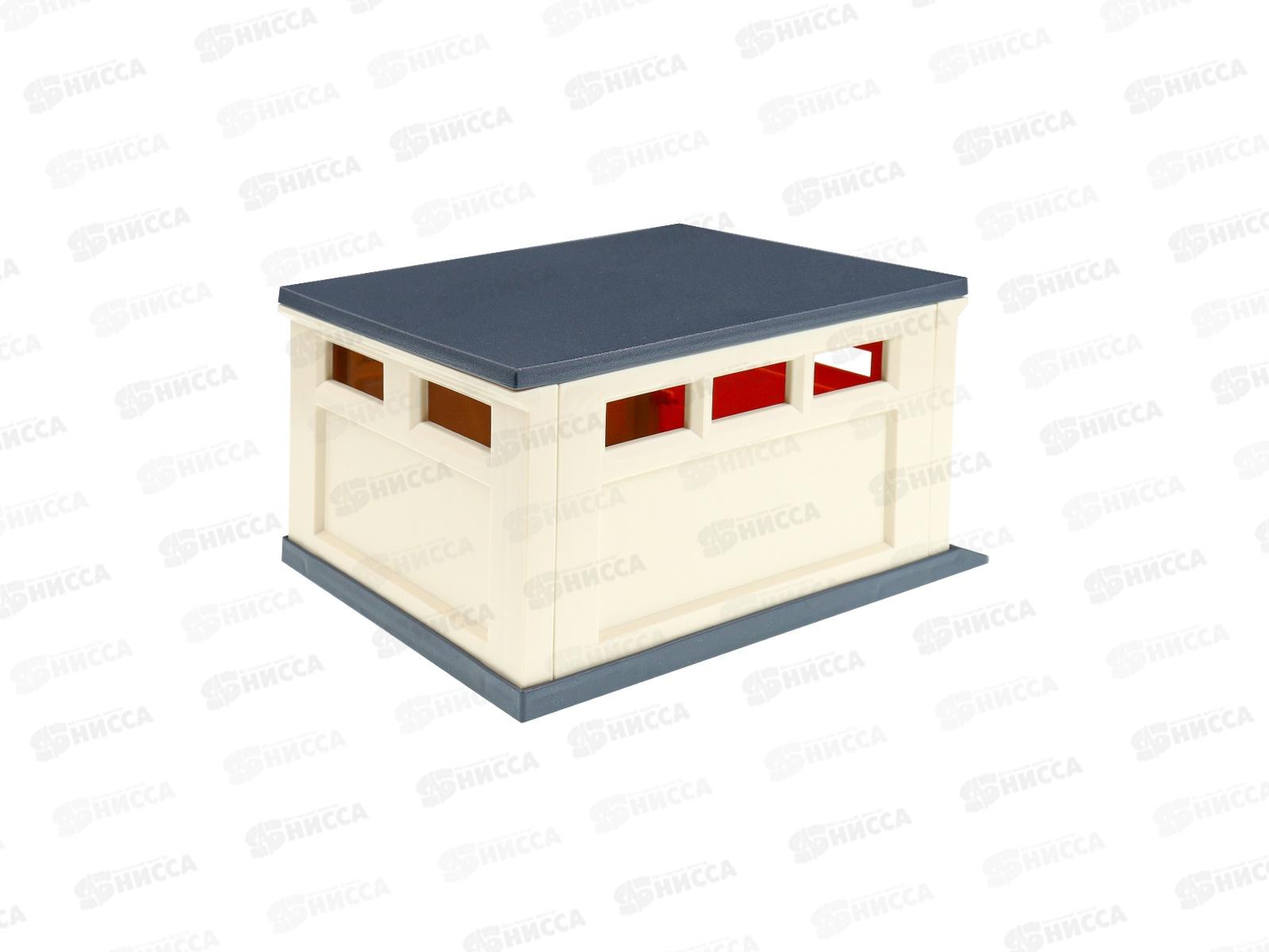 Гараж для машинок (бежевый,оранжевый,серый) ГИМ-0974  *8