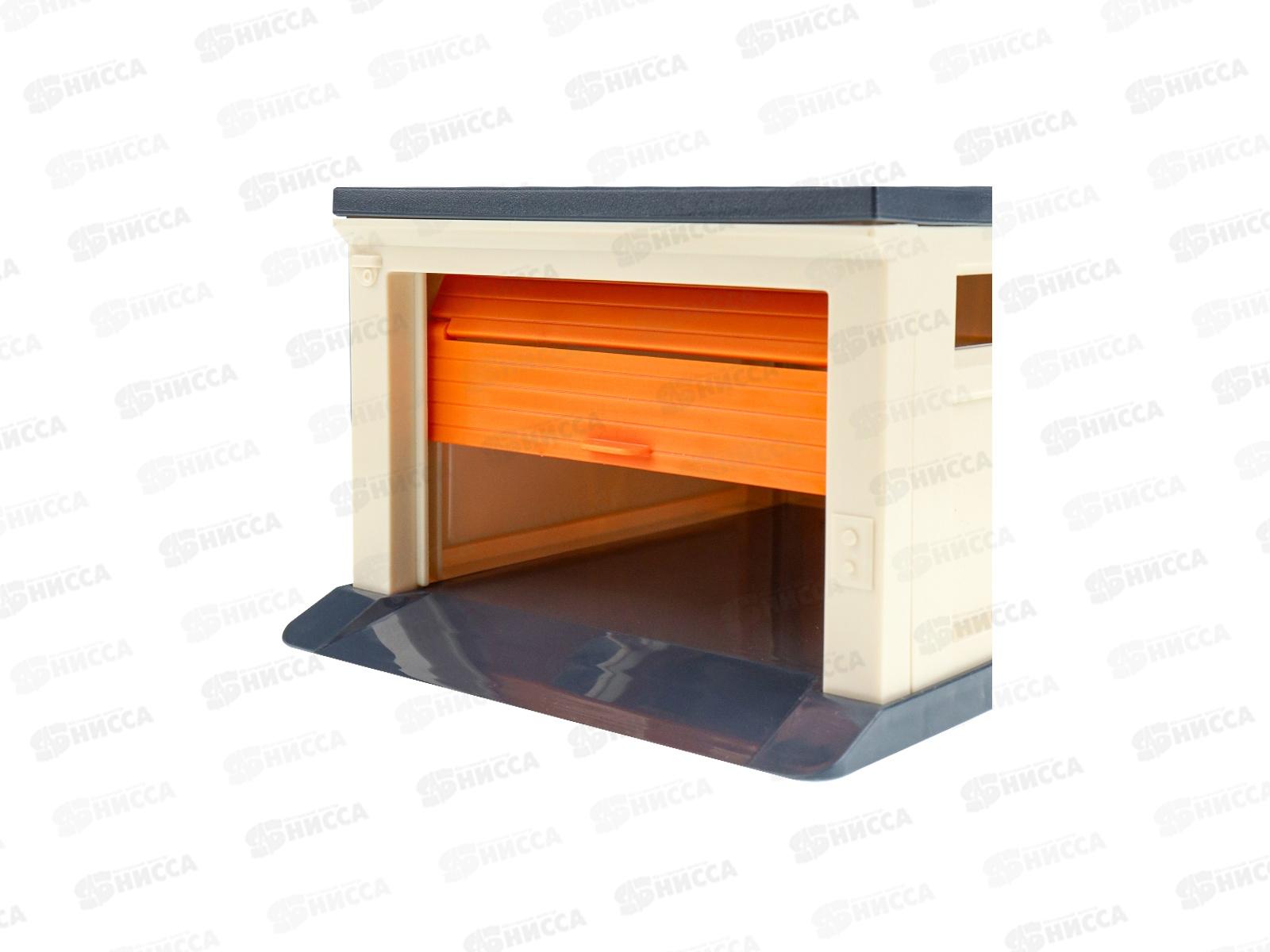 Гараж для машинок (бежевый,оранжевый,серый) ГИМ-0974  *8