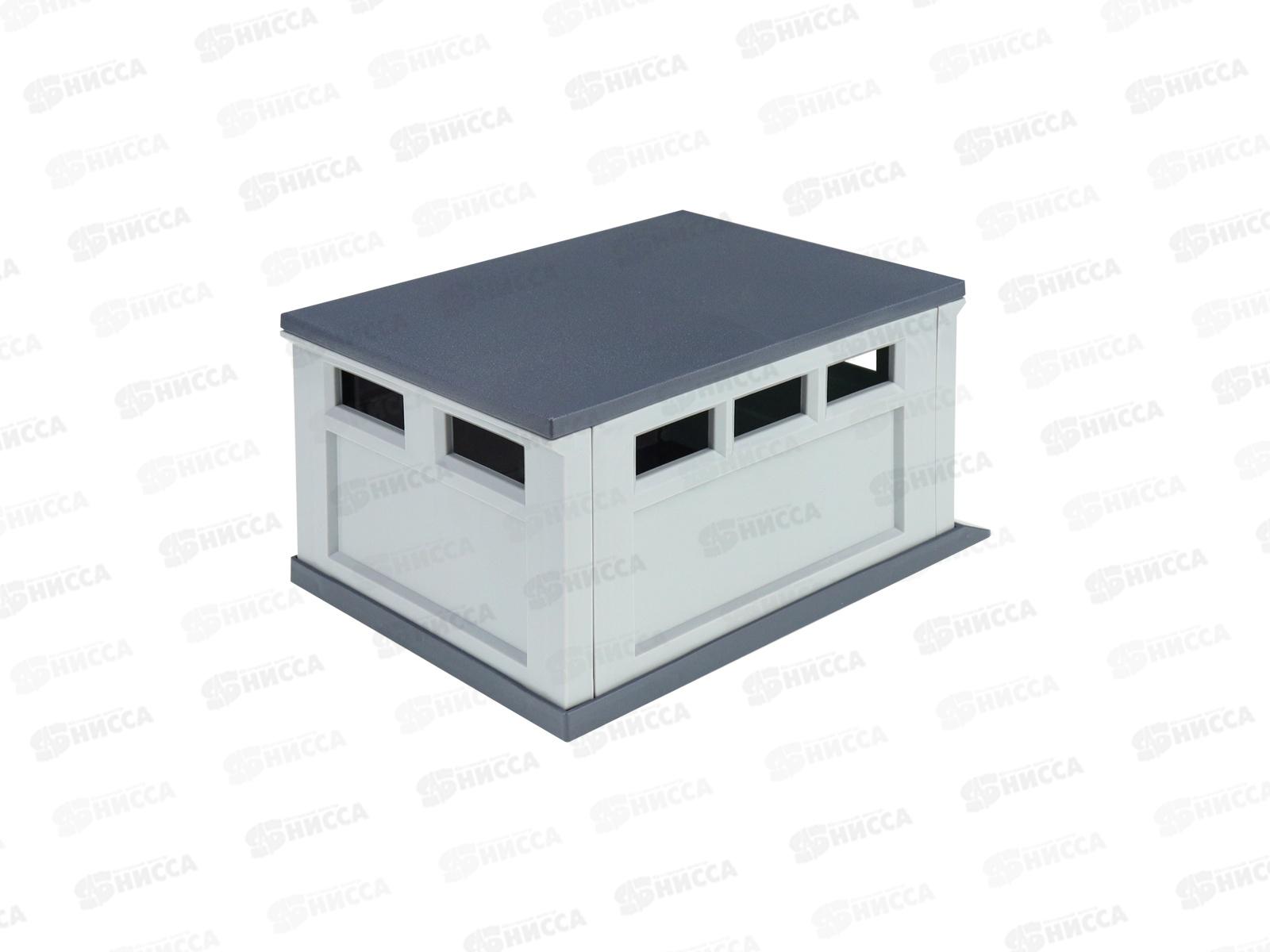 Гараж для машинок (серый,мятный) ГИМ-0977  *8