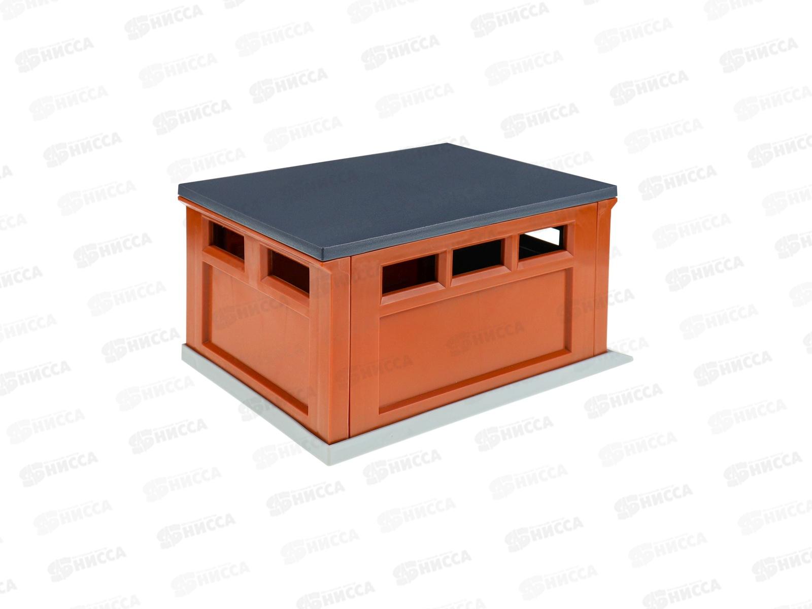 Гараж для машинок (хаки,коричневый,серый) ГИМ-0975  *8