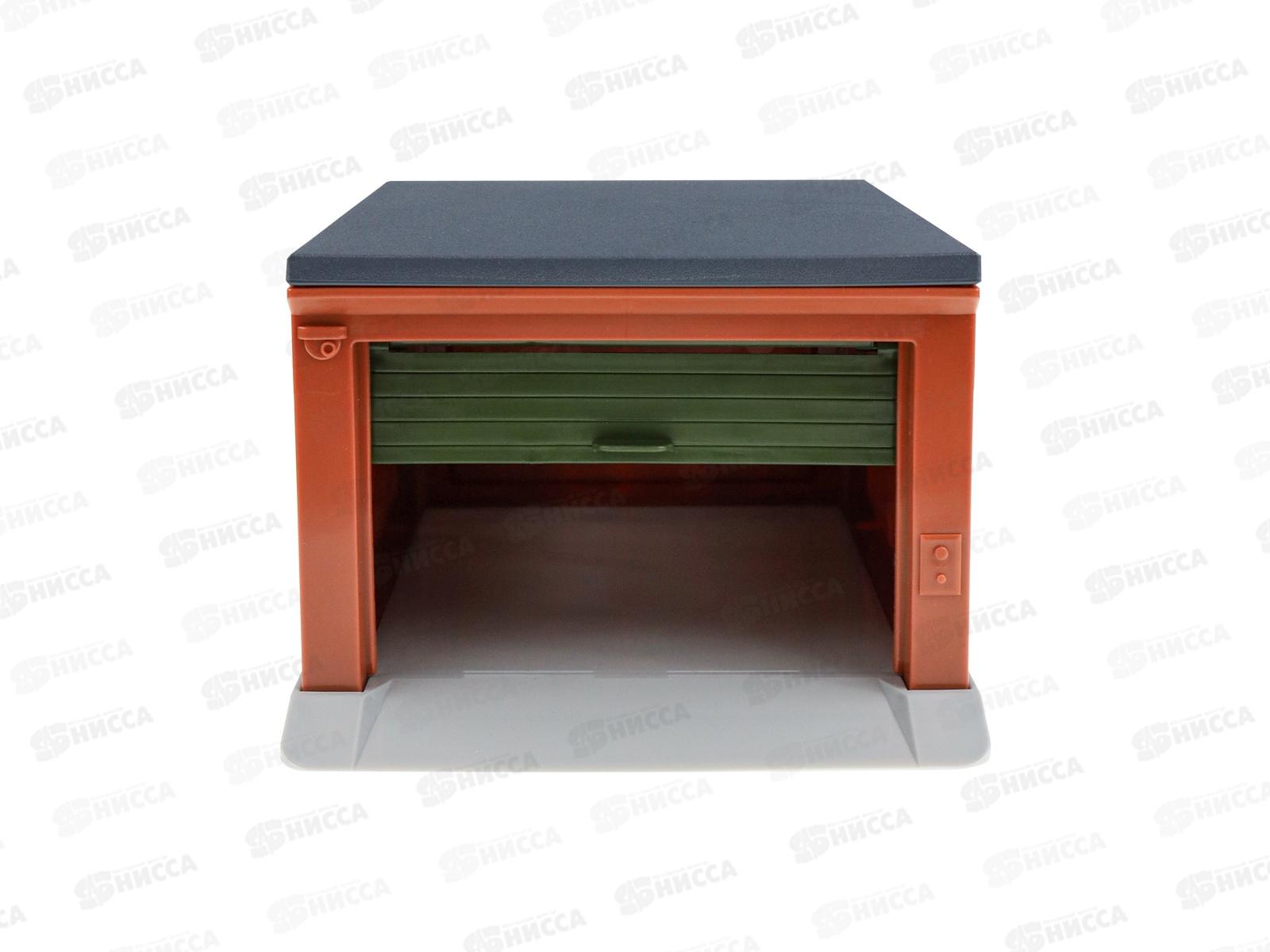 Гараж для машинок (хаки,коричневый,серый) ГИМ-0975  *8