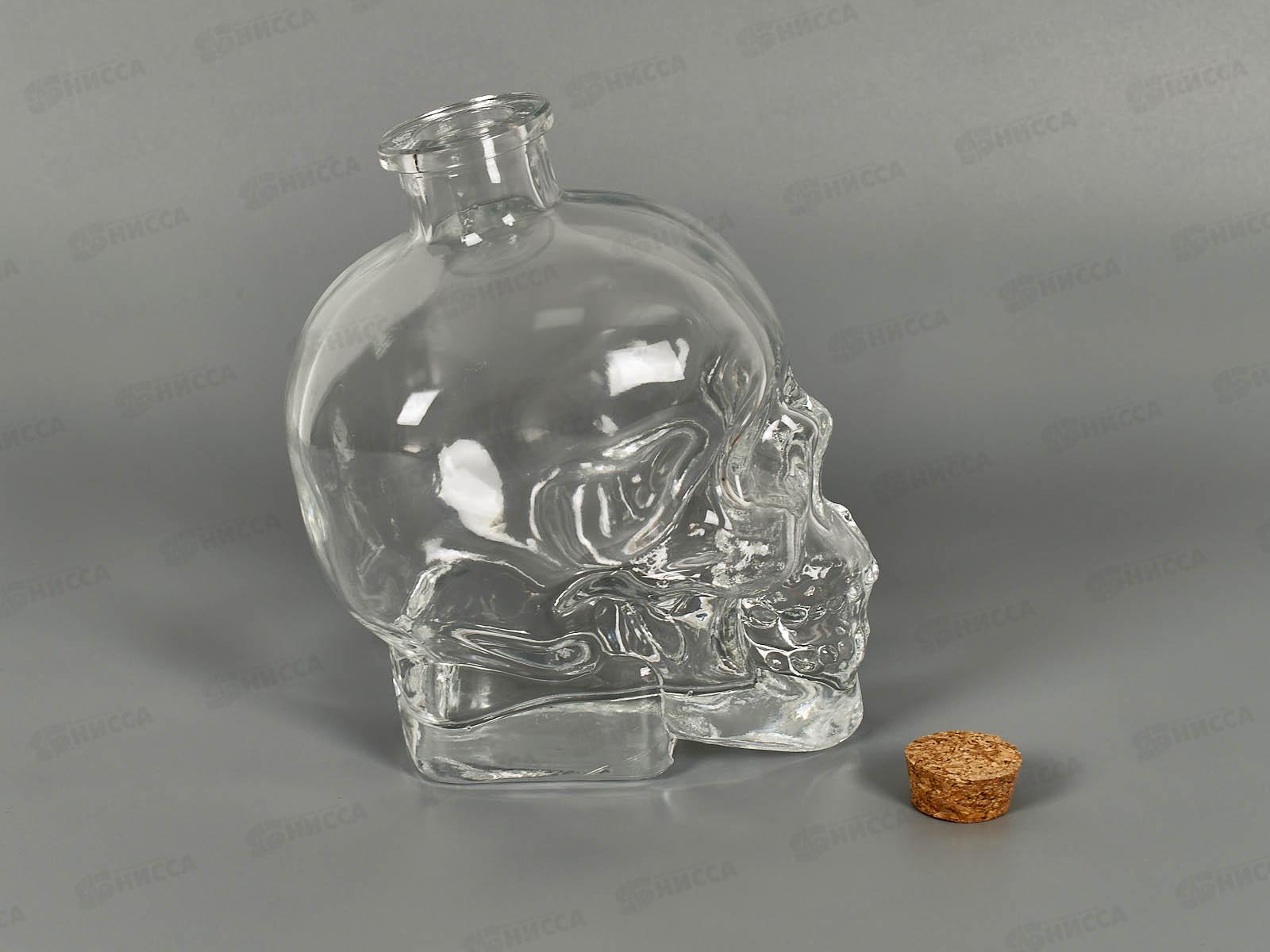 Штоф для крепких напитков Skull 800мл GL007