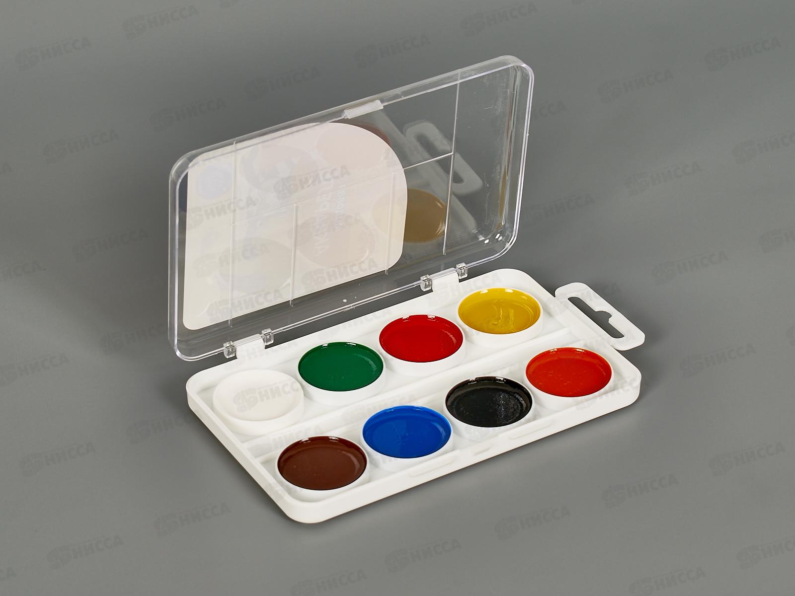 Акварель МП Енот в Красном море 08цв., п/у, б/к, 10703 *16