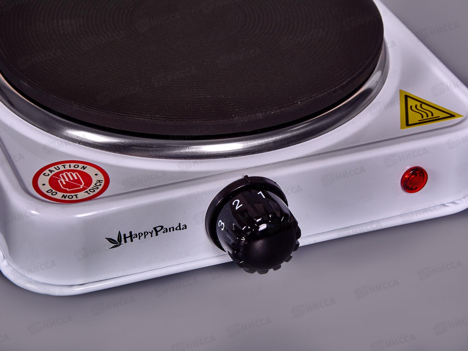 Плита электрическая HP-09W 1500Вт белая 1 конфорка диск