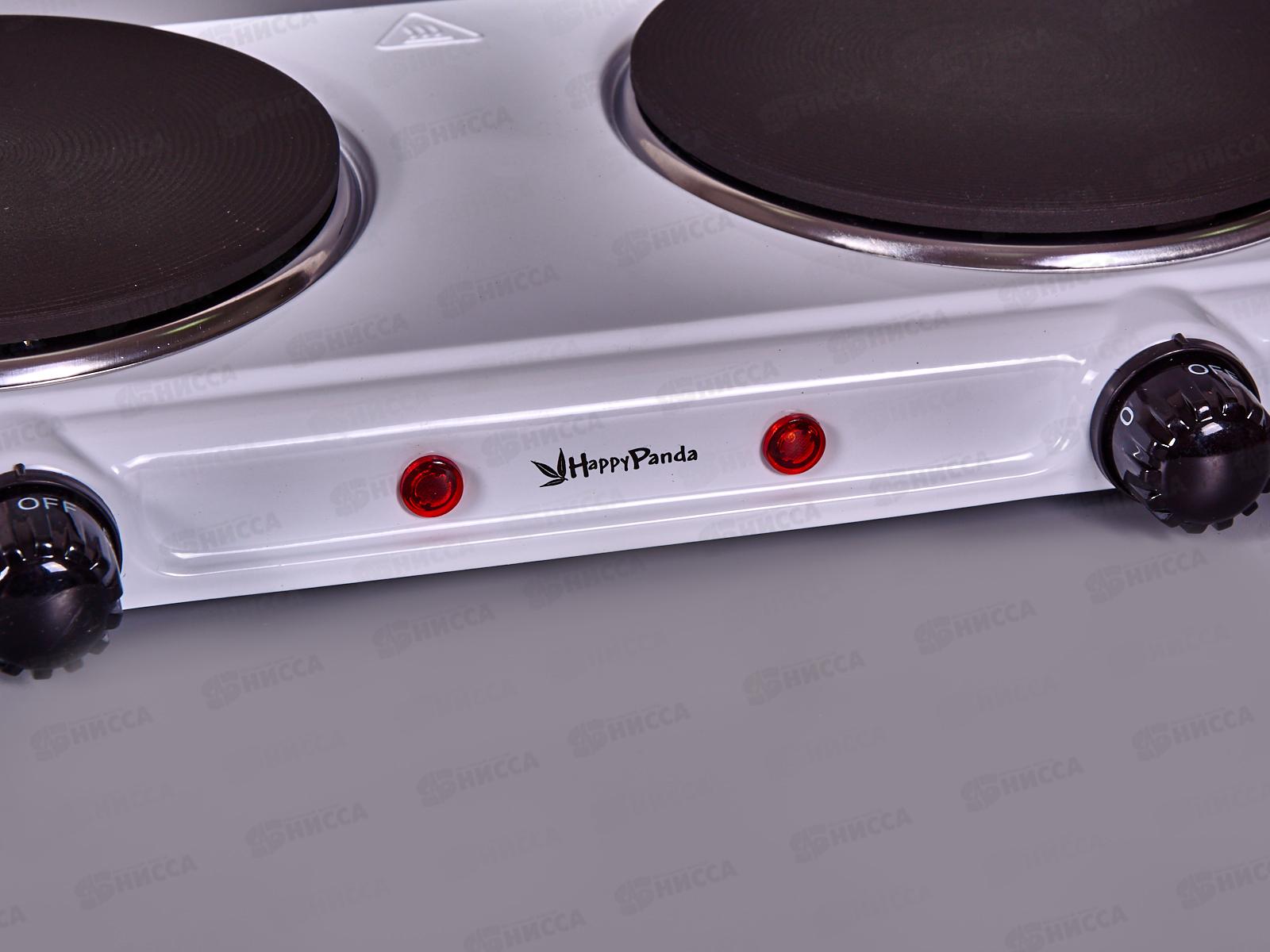 Плита электрическая HP-04W 2000Вт белая 2 конфорка  диск