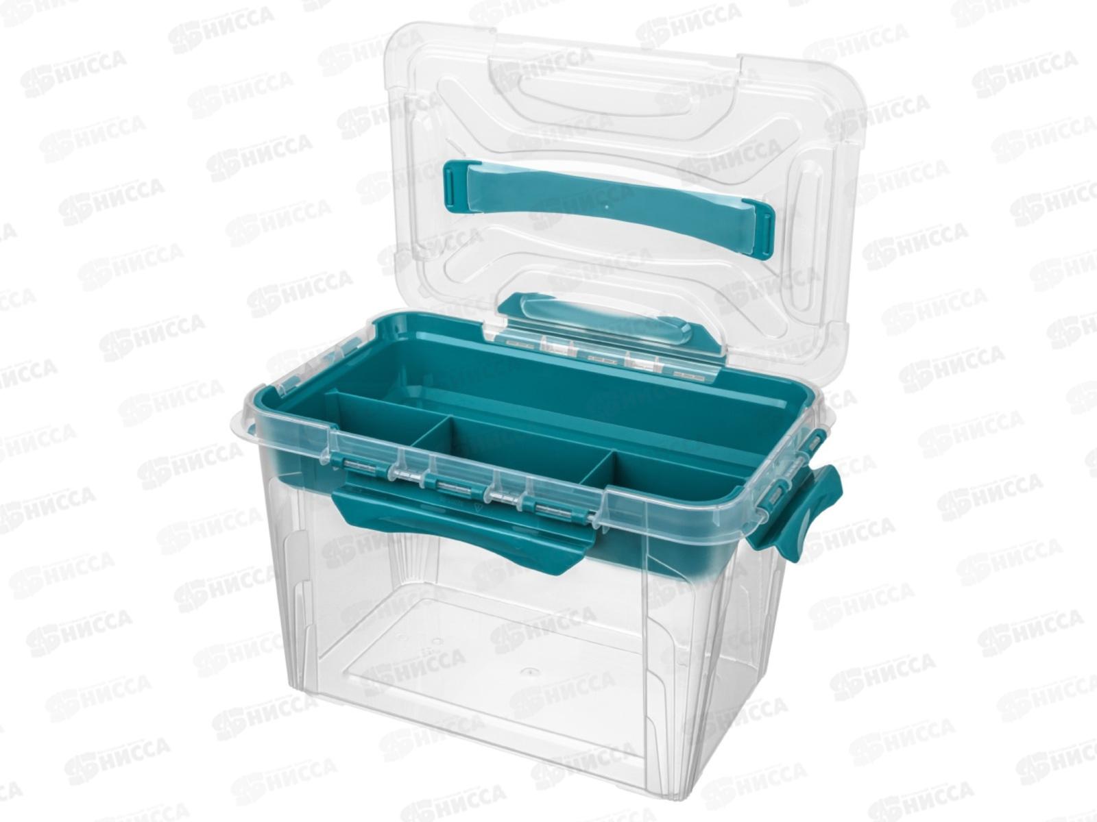 Ящик универсальный 6,65л &quotGRAND BOX&quot Голубой 433224202 *8   БП