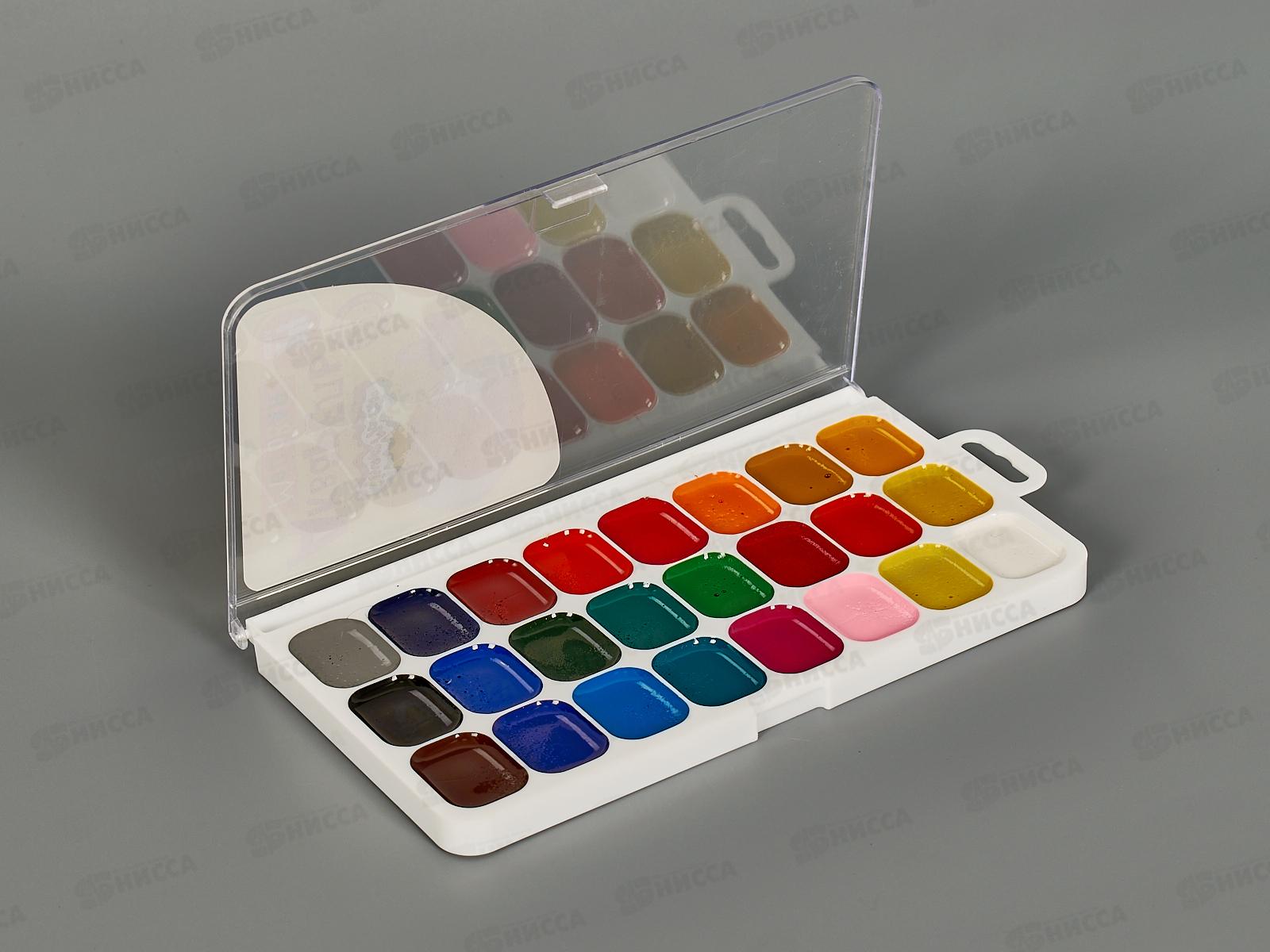 Акварель Каляка-Маляка  24цв б/к пл/уп европодвес, АПКМ24 *30