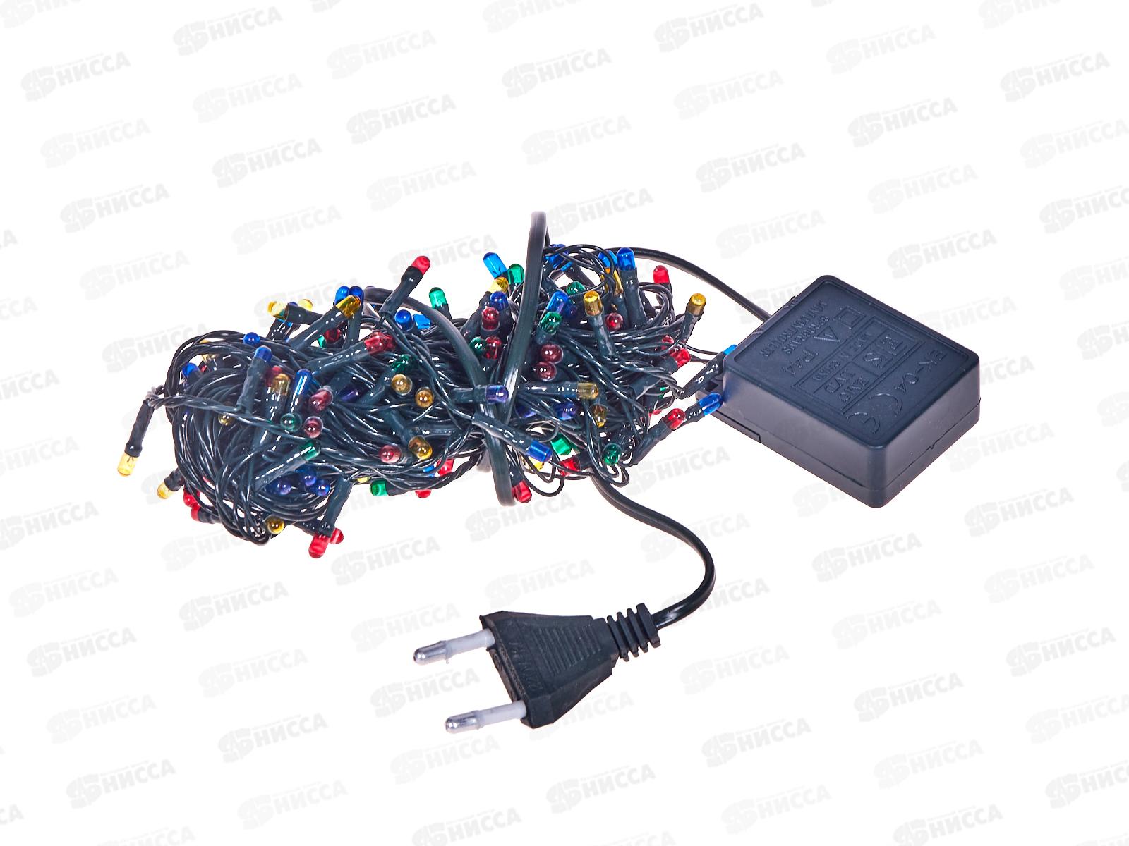 Гирлянда 7м Мини 140 ламп 8 режимов  IP-20 мульти 196-154