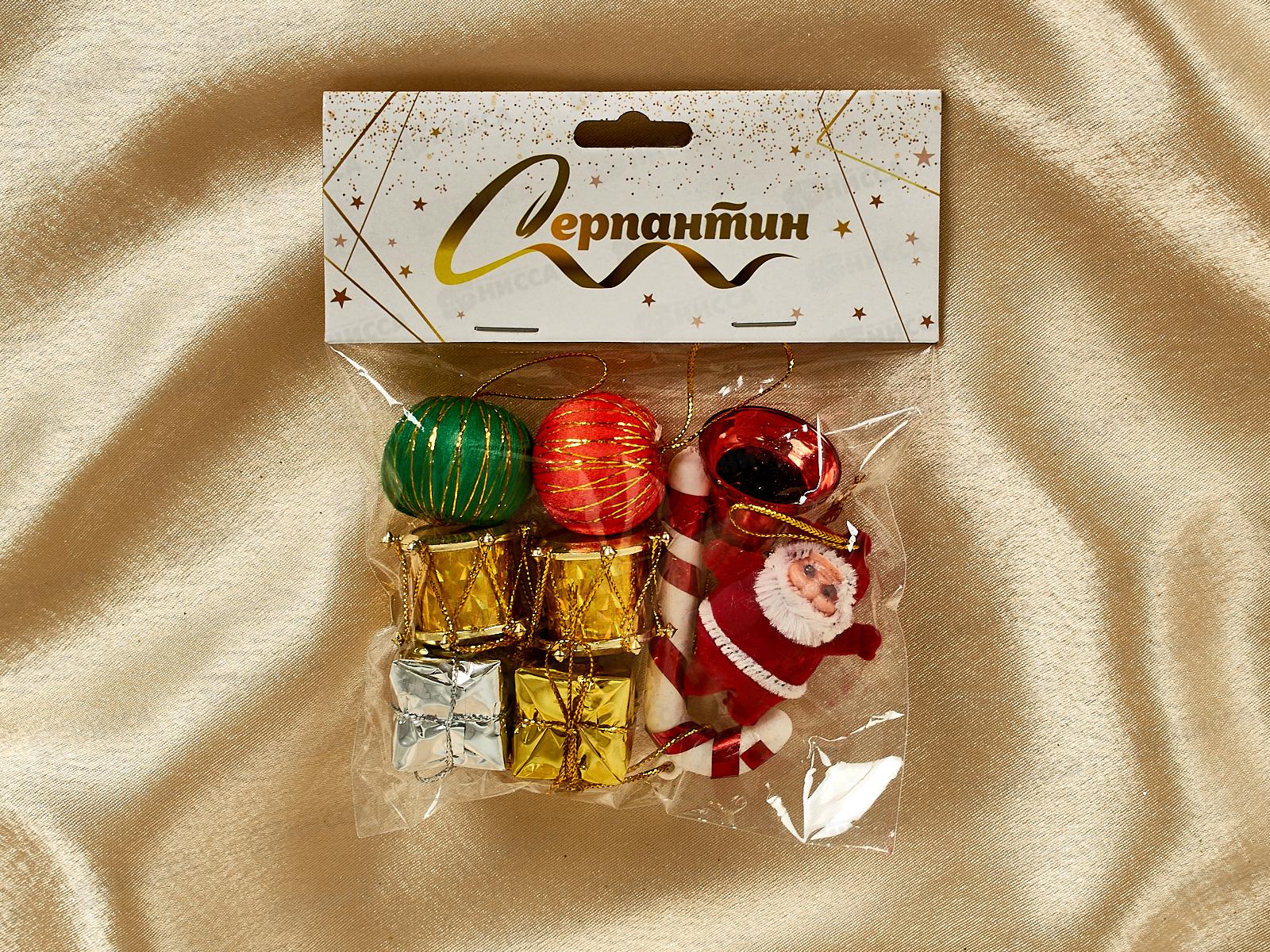 Набор елочных украшений Зимний восторг 201-3512