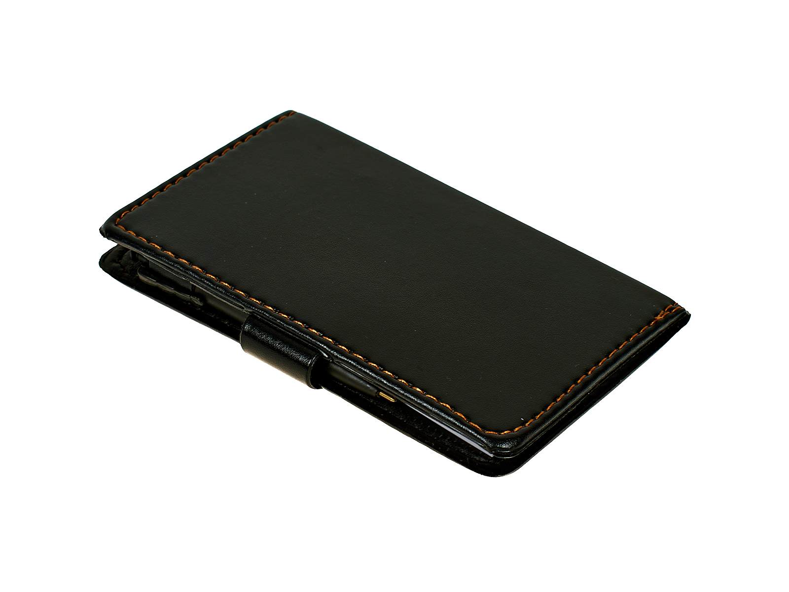 Записная книжка  Basir 60листов А6 черн, на кнопке, с ручкой МС-5183