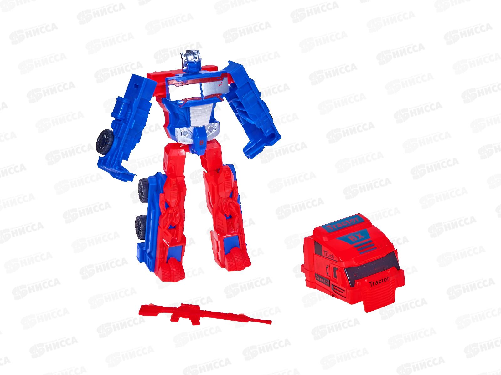 Робот-трансформер 2238410, 4 вида в ассорт., на блистере 22,5*5*19,5см