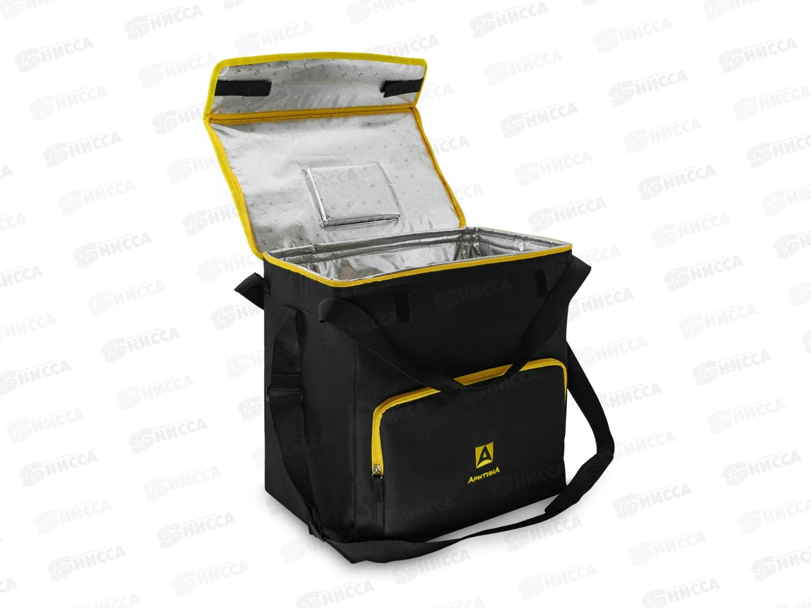 Сумка-холодильник классическая, 30л, 3000-30-BK, черная ТМ &quotАрктика&quot