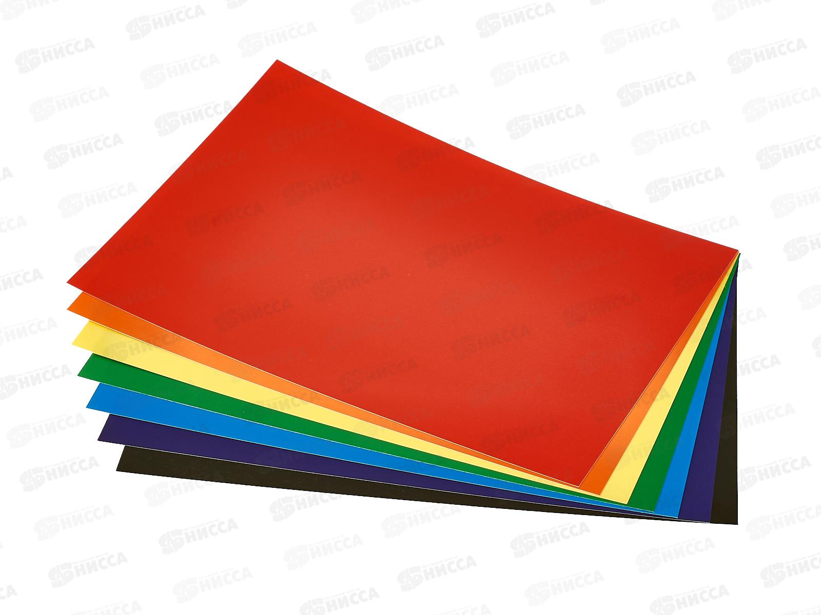 Цветной картон MAZARI 7л. 7цв,мелов.,М-17117*40