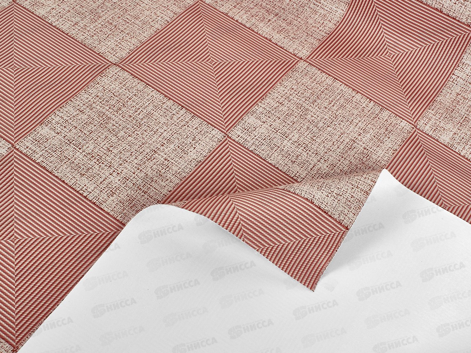 Клеенка на нетканой основе ДЕКОРАМА 1,4*20м 242С клетка роз