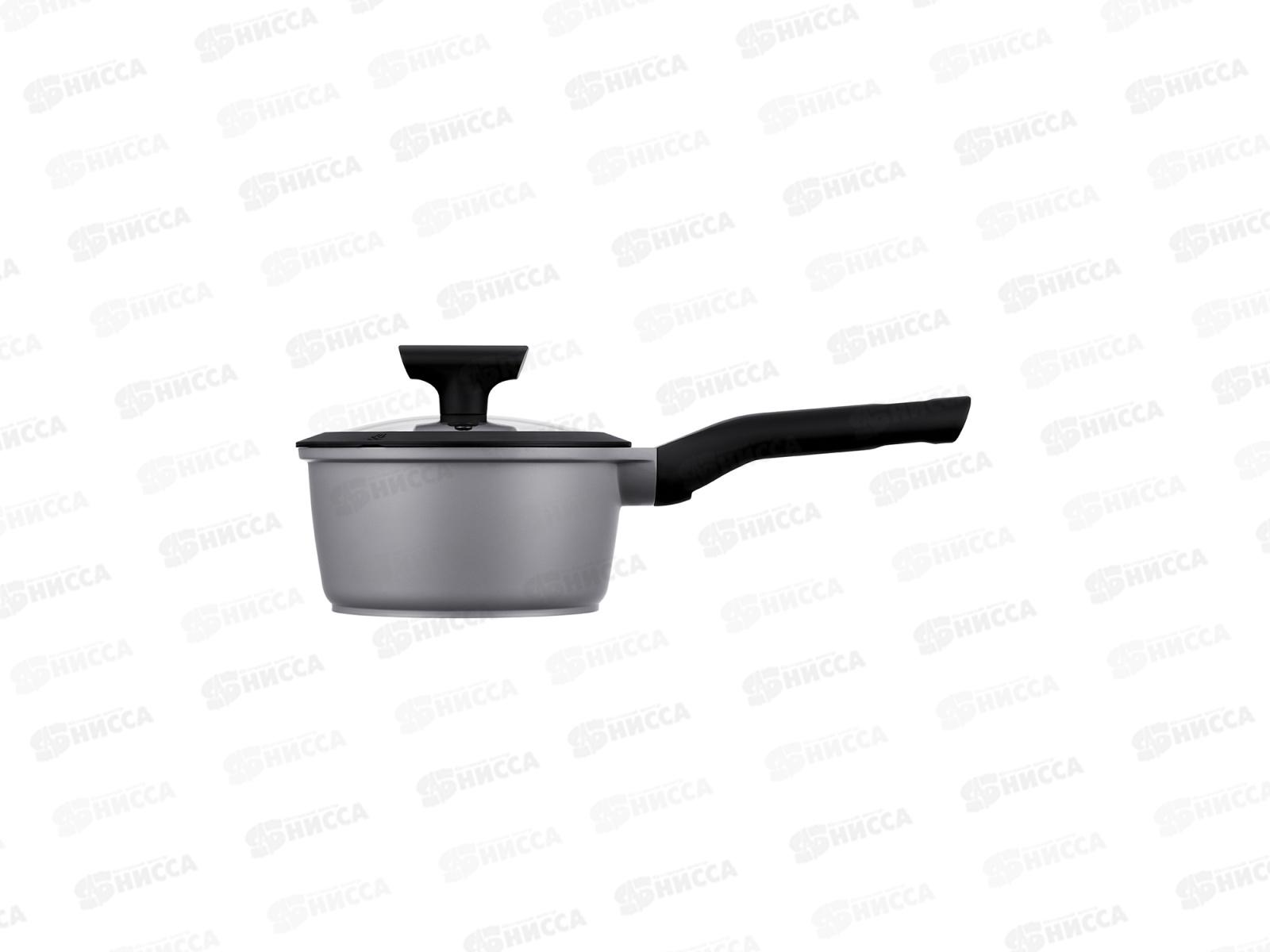 Ковш 93-AL-MD-3-16 1,3л с крышкой 16см Linea Moderno индукция