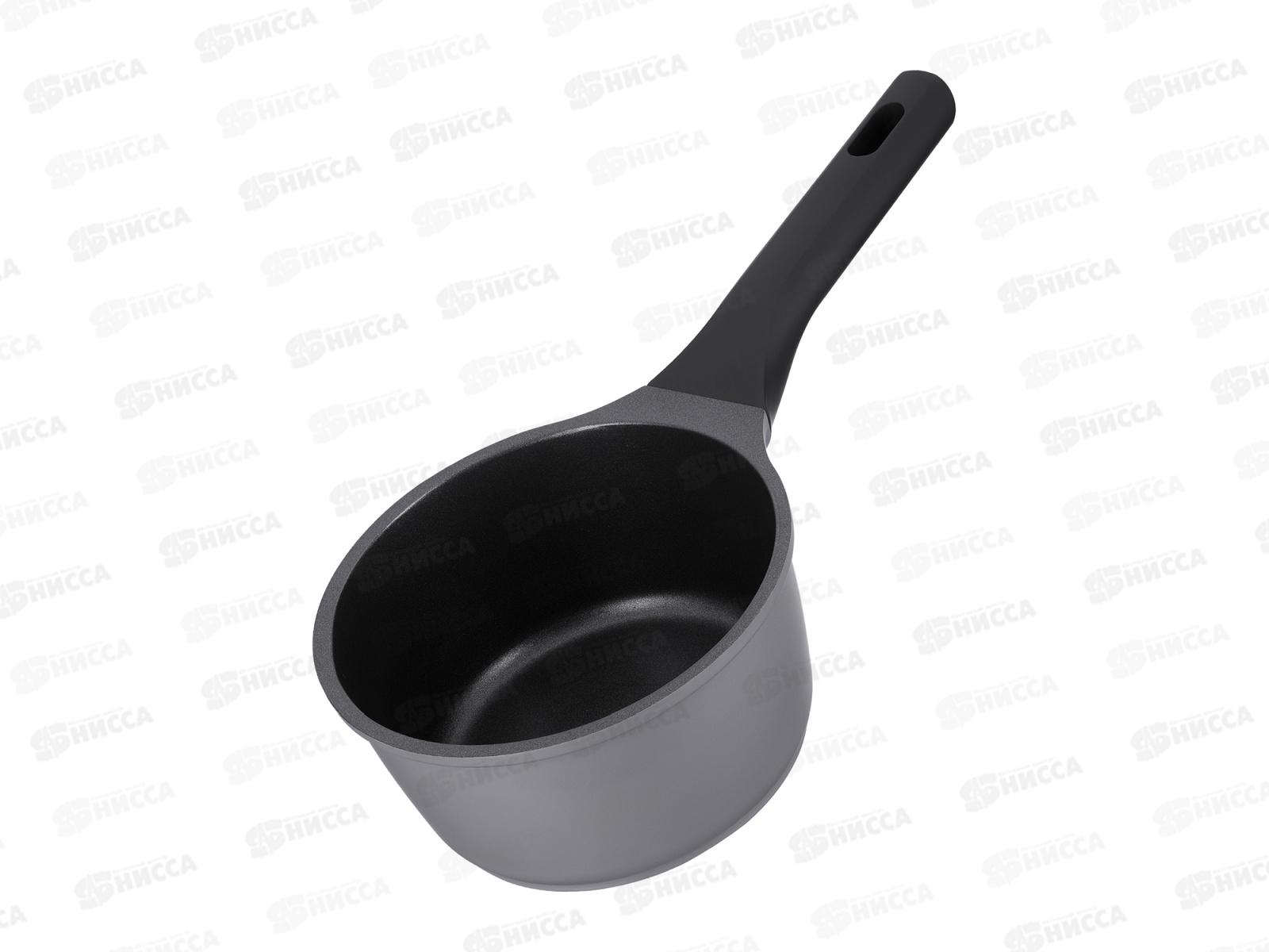 Ковш 93-AL-MD-3-16 1,3л с крышкой 16см Linea Moderno индукция