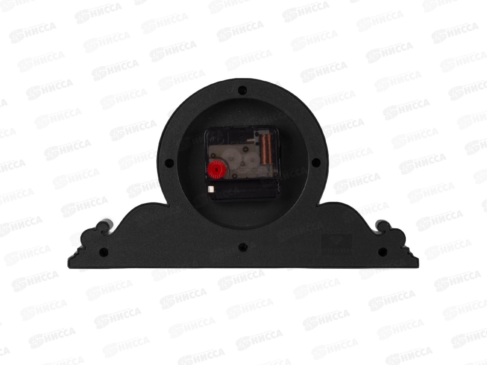 Часы настенные &quot21 Век&quot 2514-001 Классика Рубин корпус черный с золотом