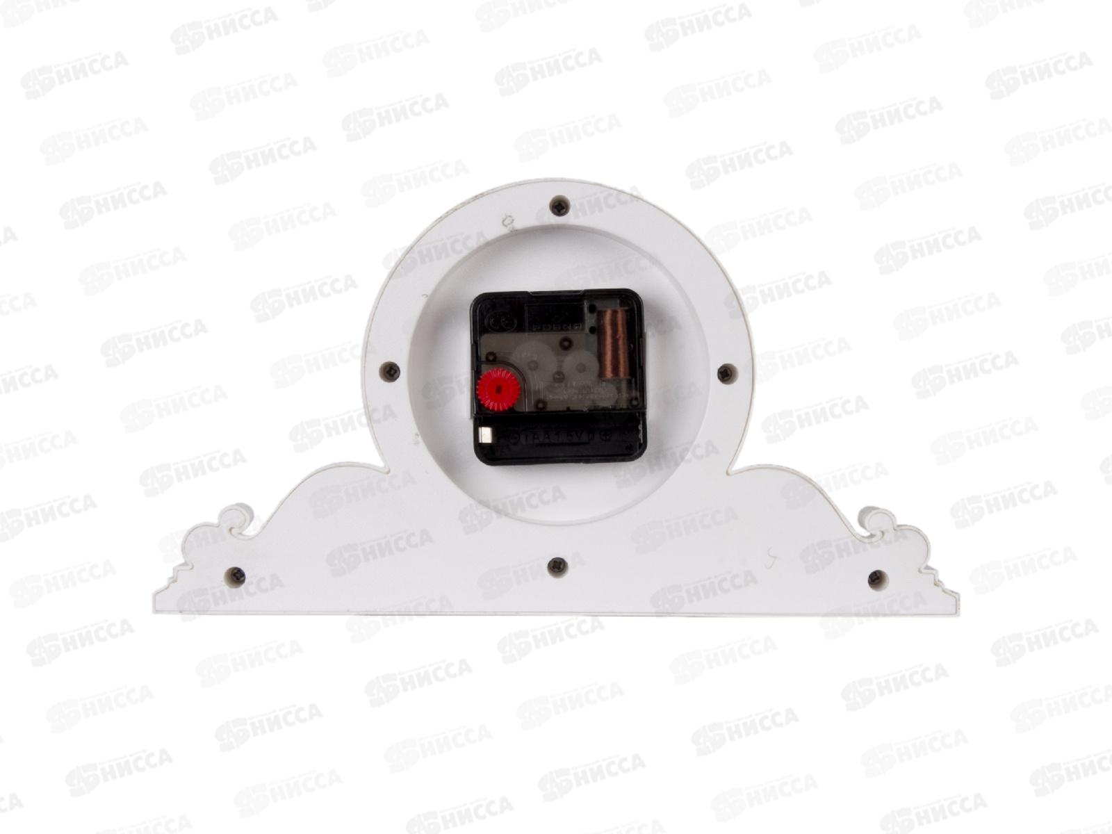 Часы настенные &quot21 Век&quot 2514-003 Классика Рубин корпус белый с золотом