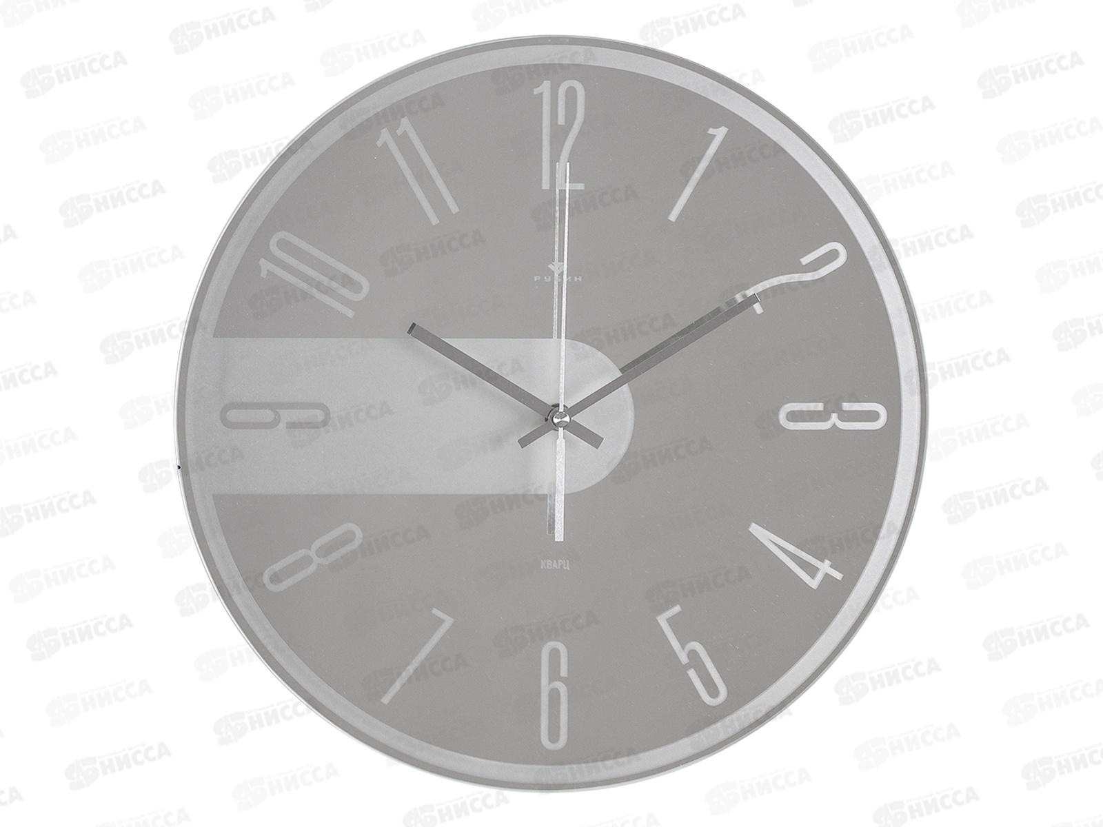 Часы настенные &quot21 Век&quot 4041-015 Девять зеркало+матовое покрытие Рубин