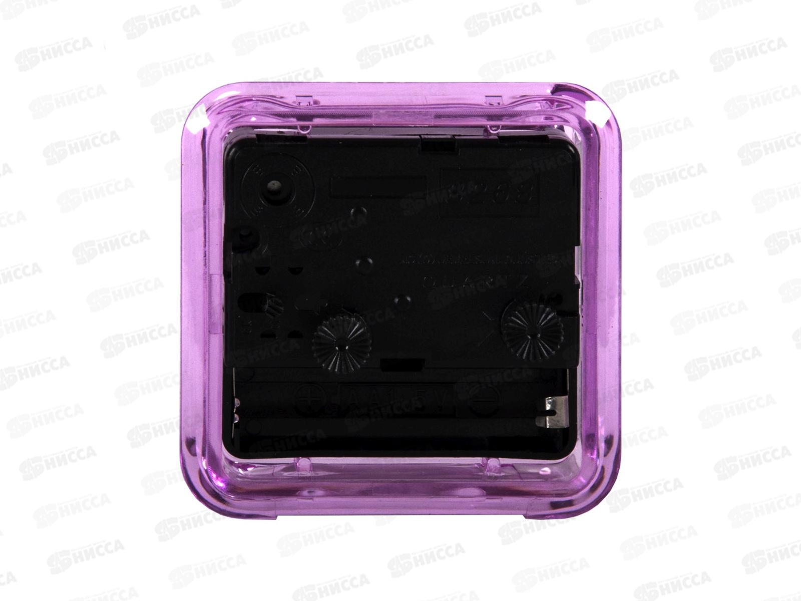 Будильник &quot21 Век&quot Классика Рубин В1-007 Розочки розовый