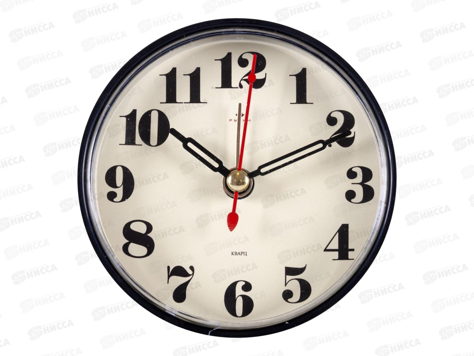 Будильник &quot21 Век&quot Классика Рубин В7-006 корпус черный