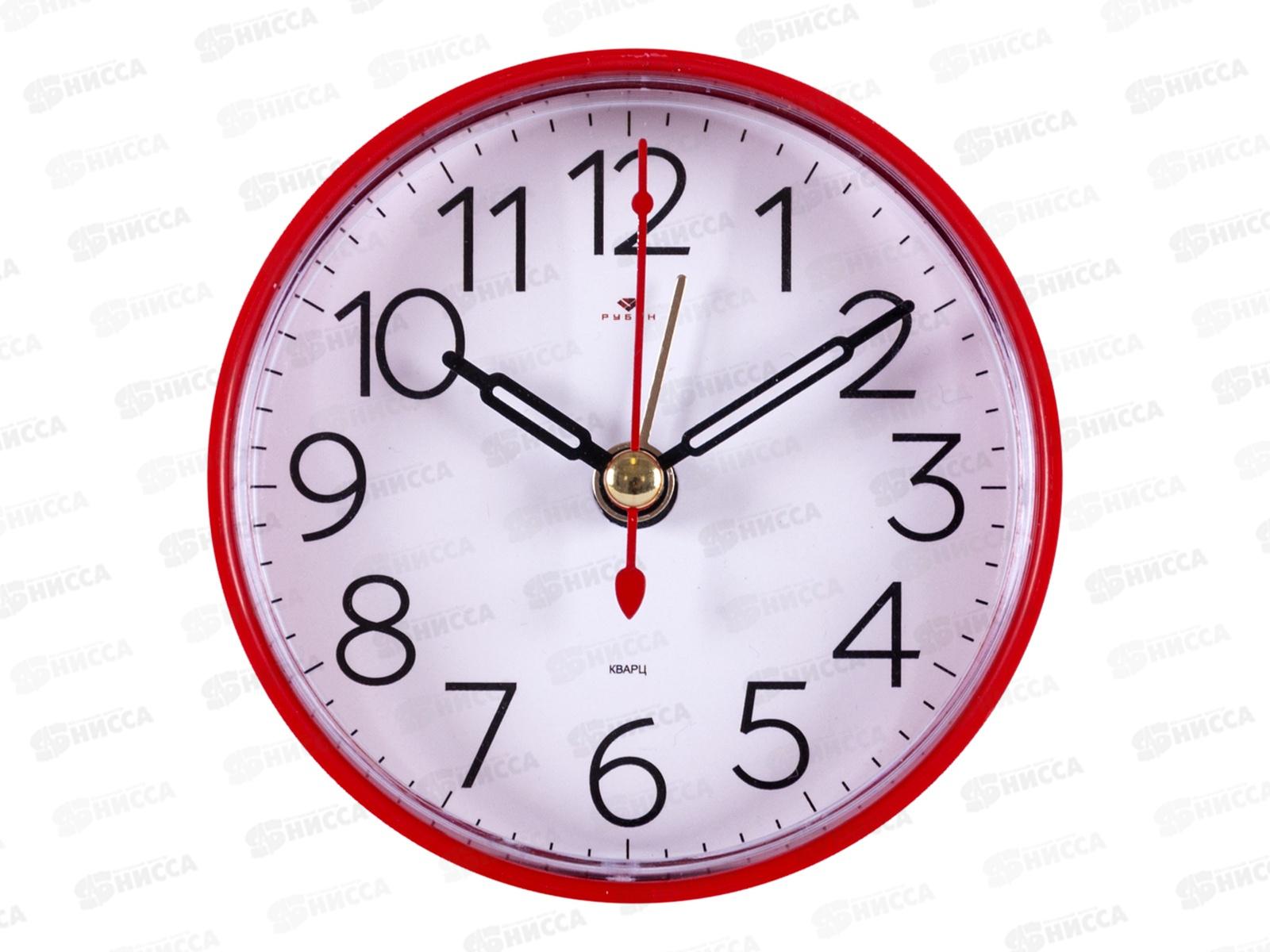 Будильник &quot21 Век&quot Классика Рубин В7-010R корпус красный