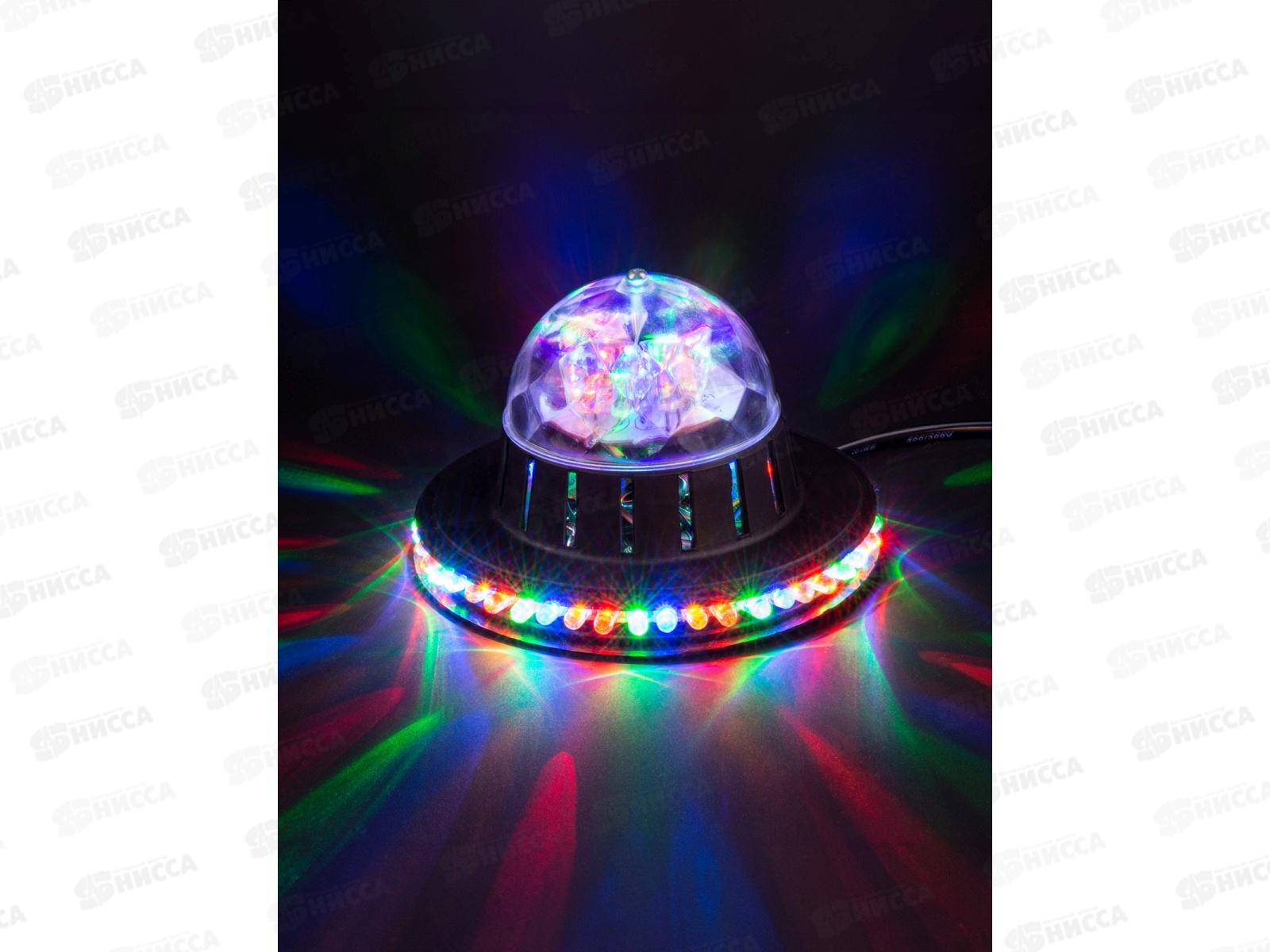 Диско-светильник ДС-01 4,5Вт многоцвет гориз и верт проекц TDM 0504