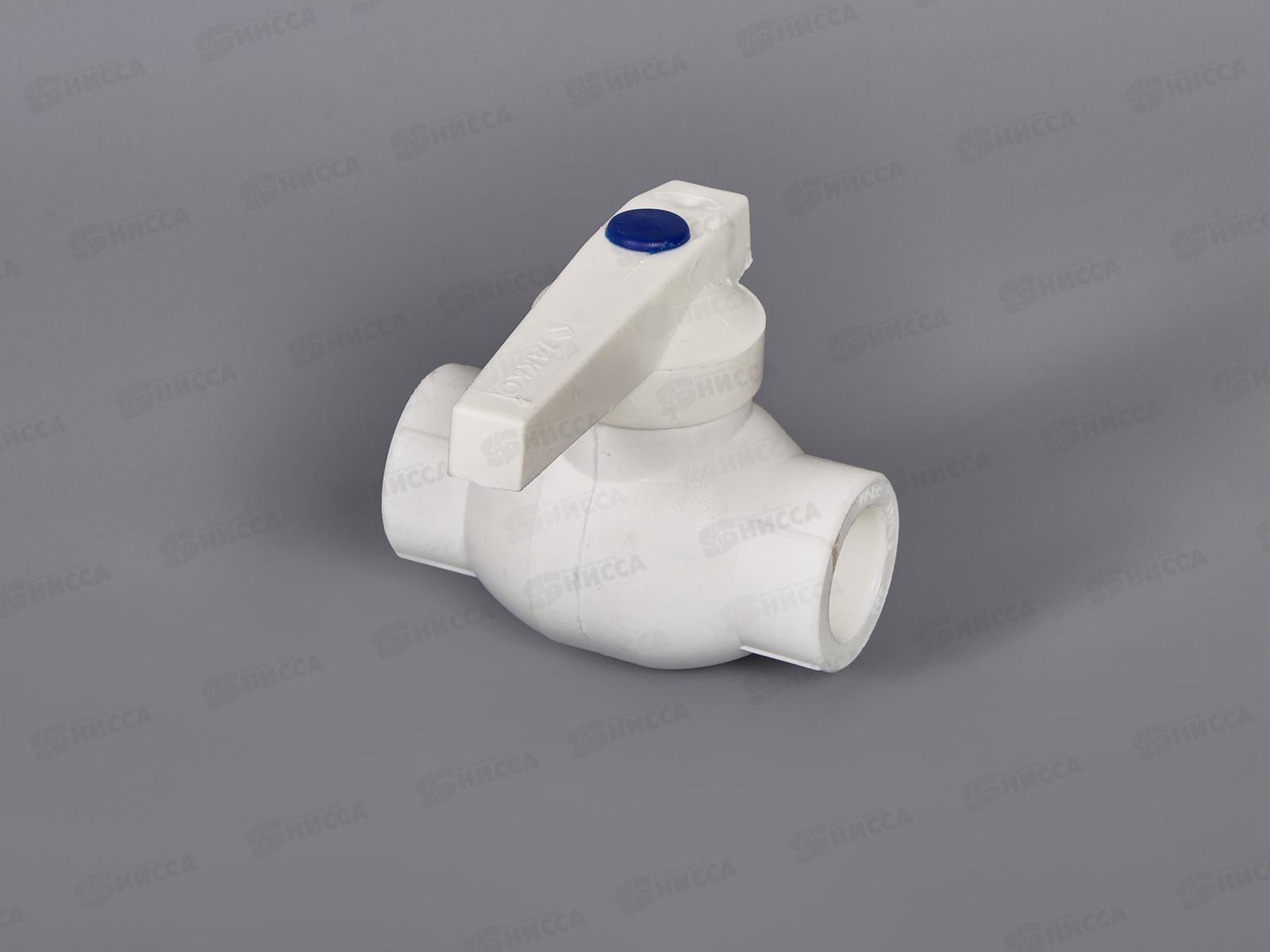 Кран шаровый PP-R белый 20 Jakko    *70