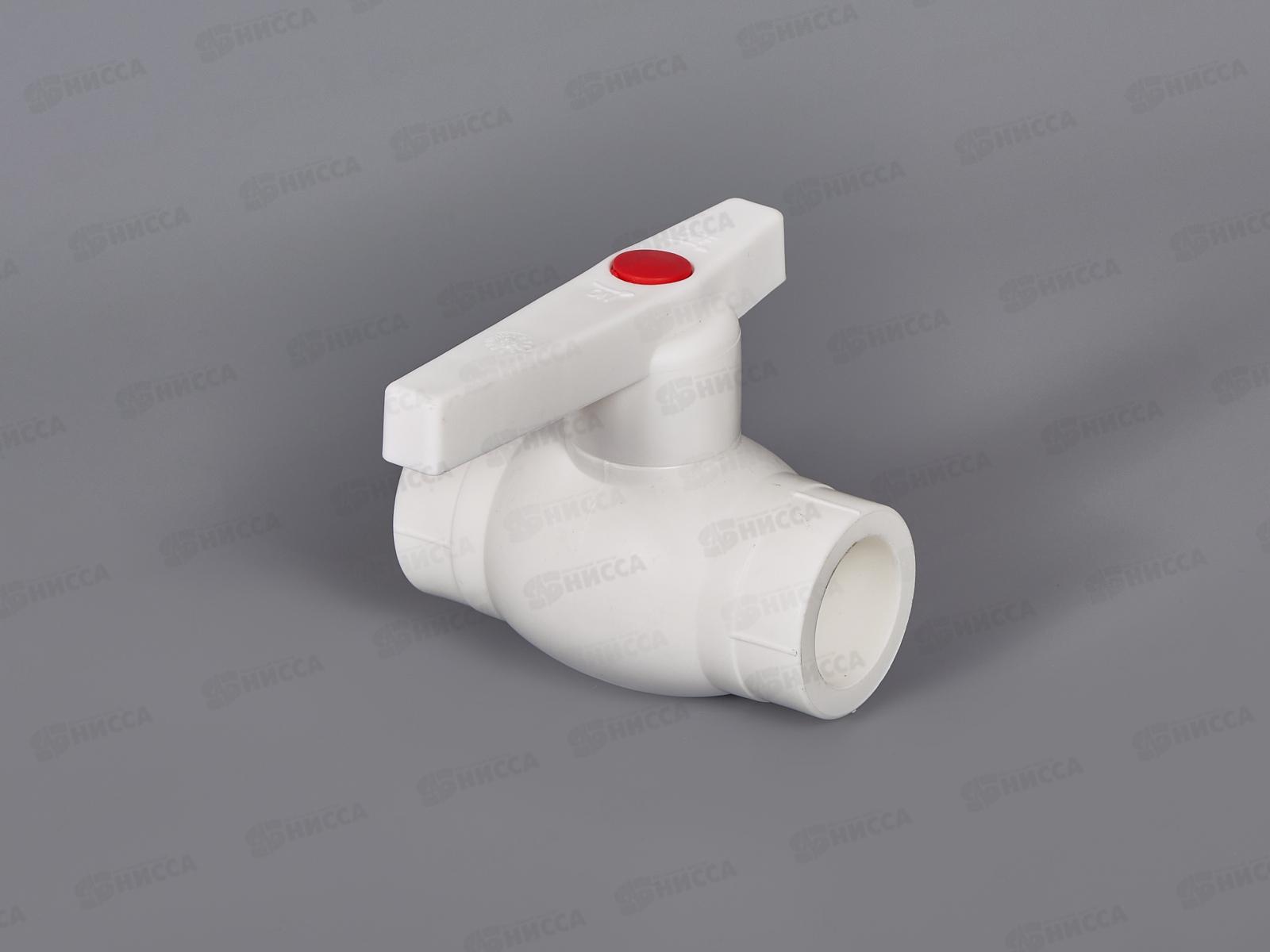 Кран шаровый PP-R белый 25 Jakko