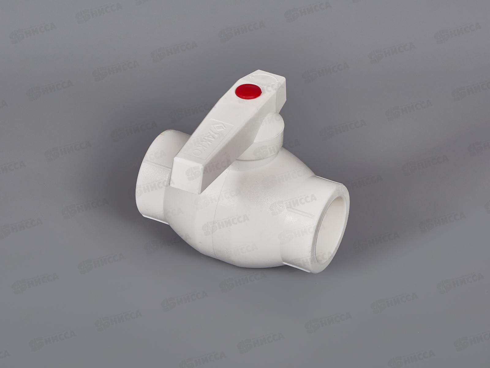 Кран шаровый PP-R белый 32 Jakko