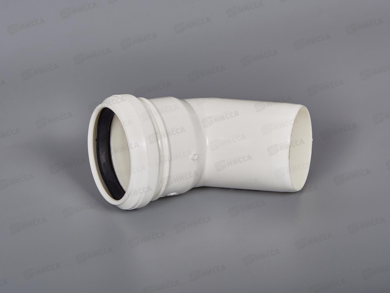 Отвод канализационный 45 градусов  50 Jakko Prestige