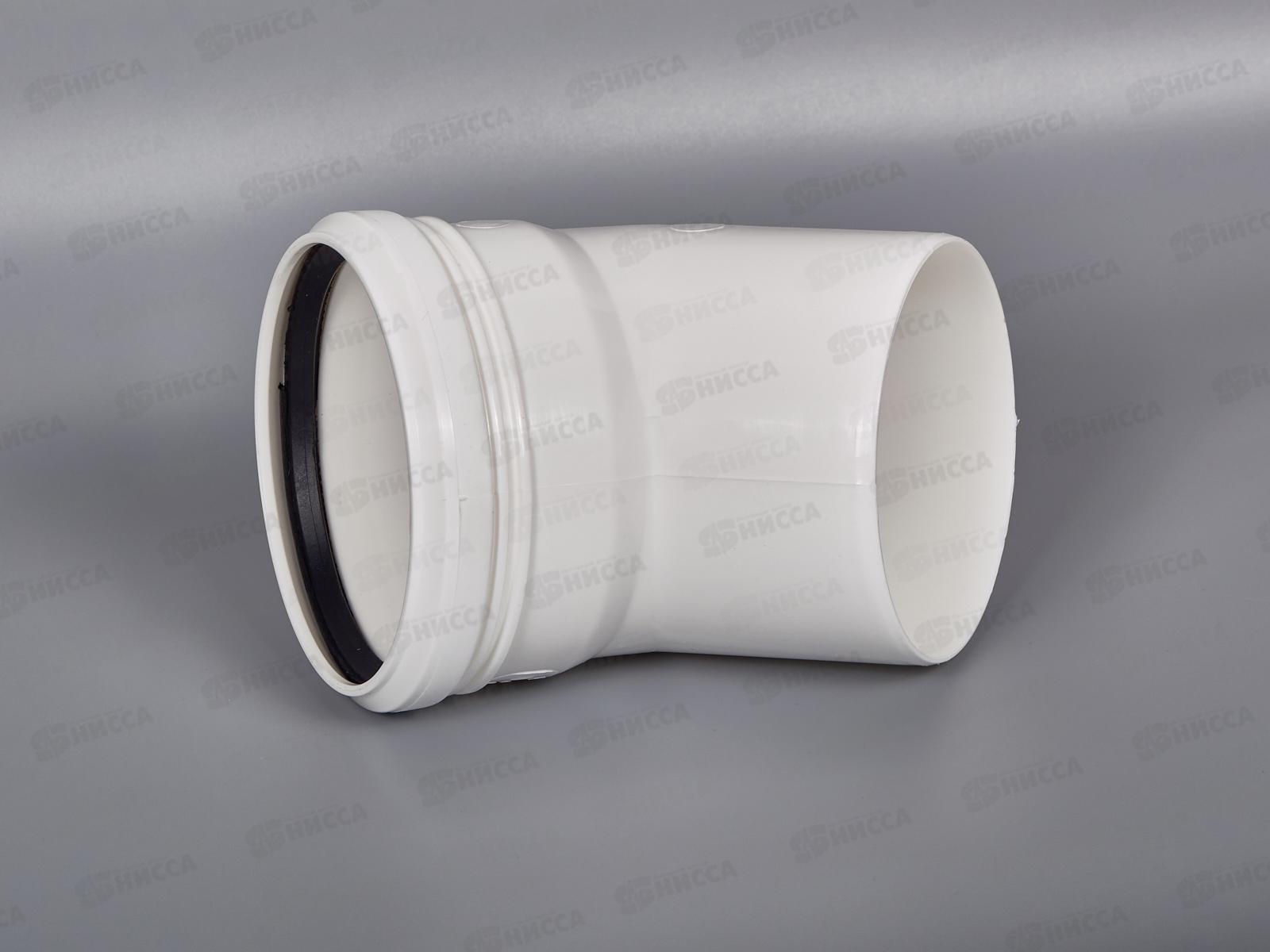 Отвод канализационный 45 градусов  110 Jakko Prestige   *40