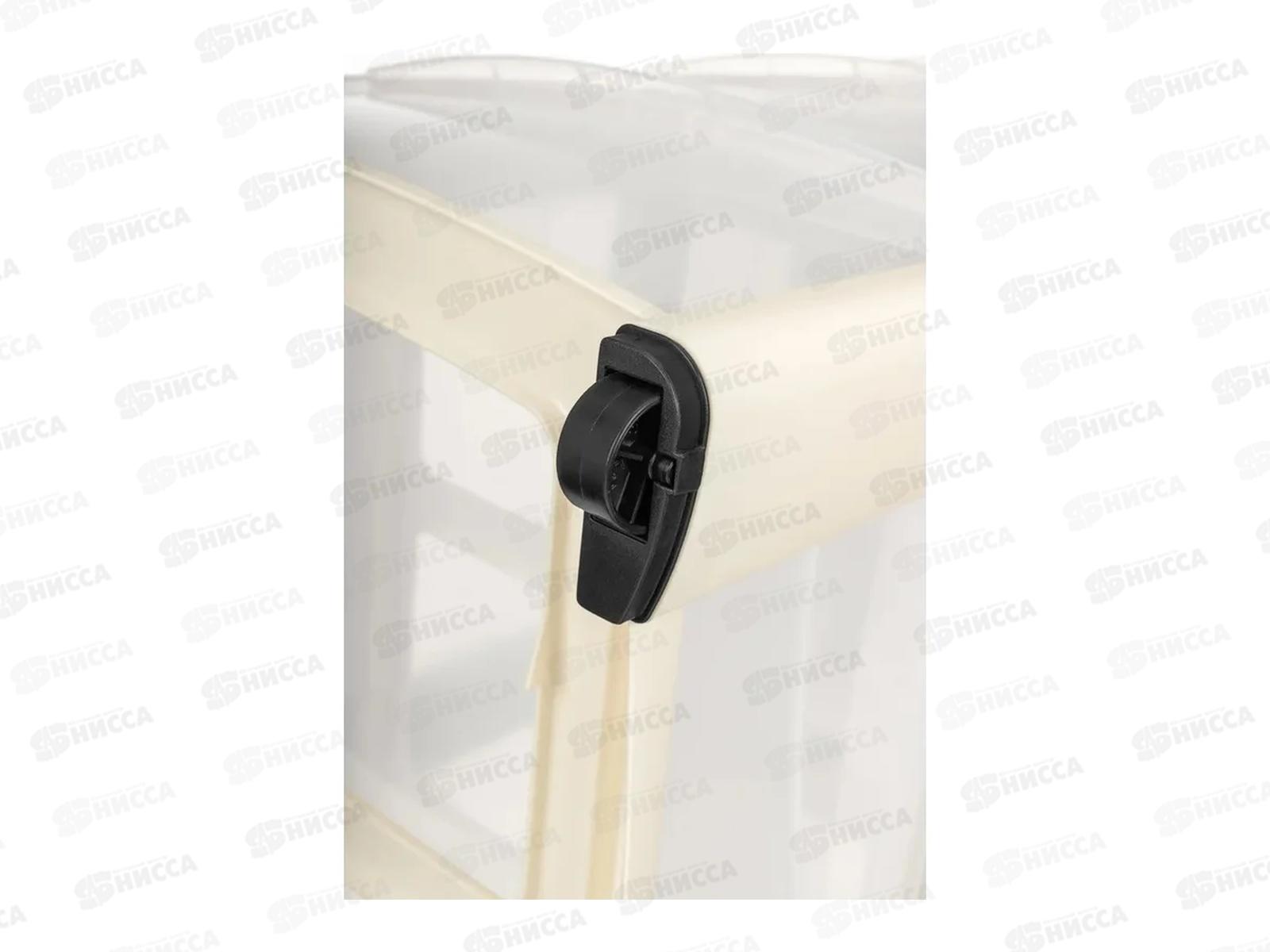 Комод 3 ящика &quotАмадео&quot на колесах Бежевый 431242807 *1  БП