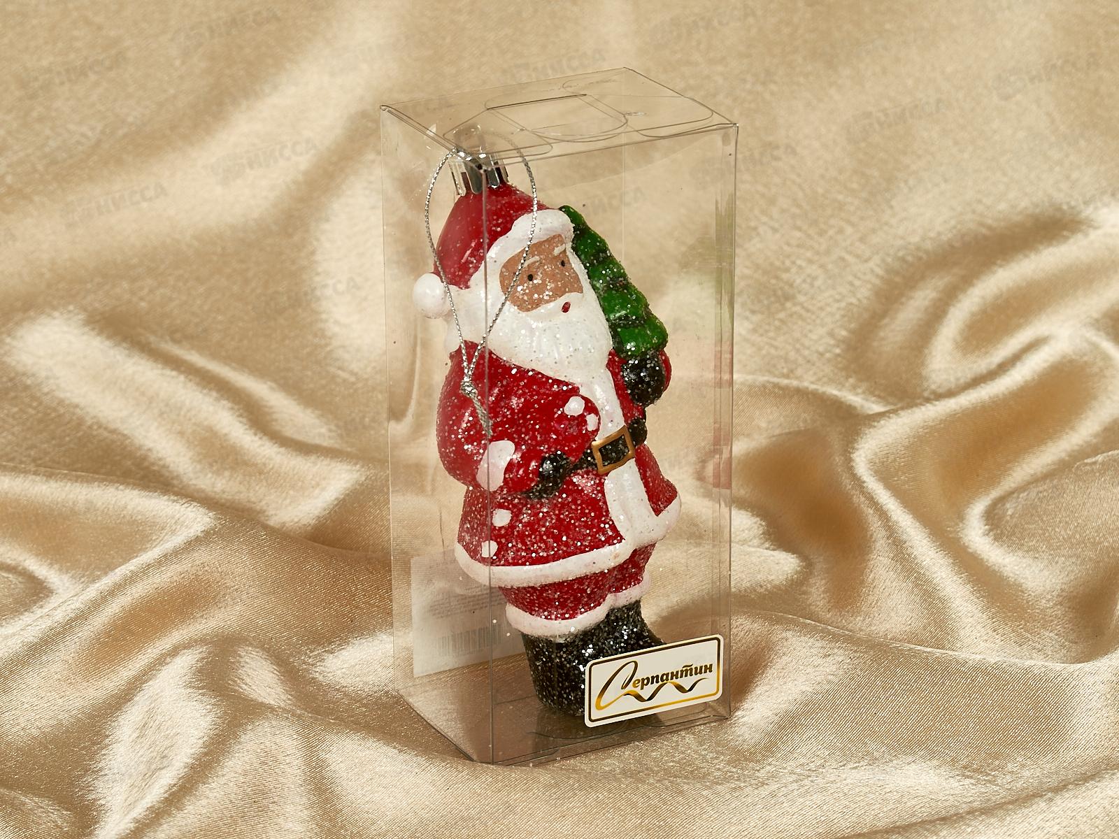 Елочная игрушка Веселый Дедушка 5,5*12см 107-6082