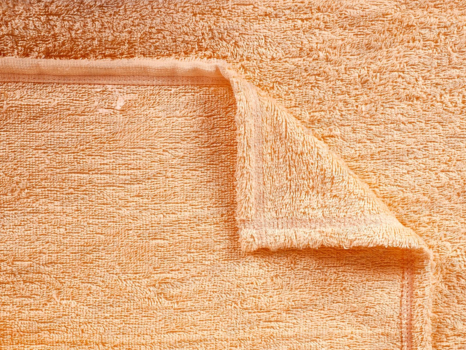 Простыня махровая 180*220 Персиковый