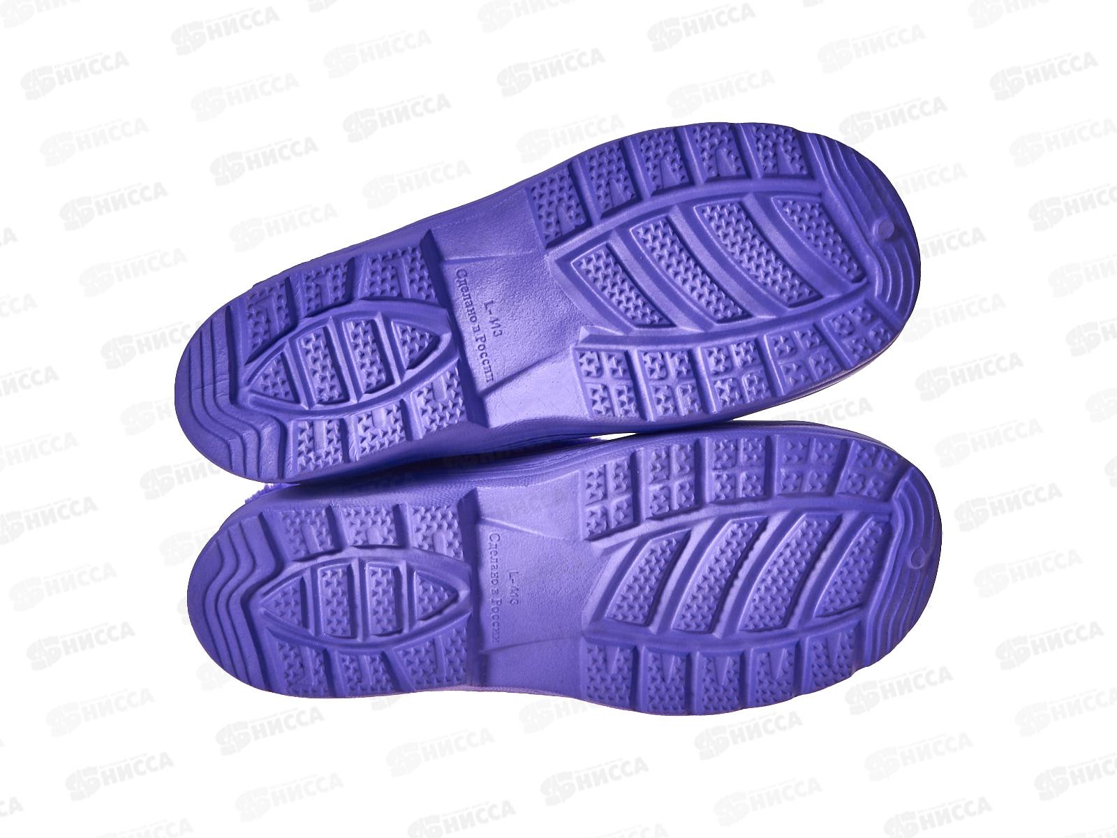 Галоши женские меховые L-413-2 чулок ассорти р.37