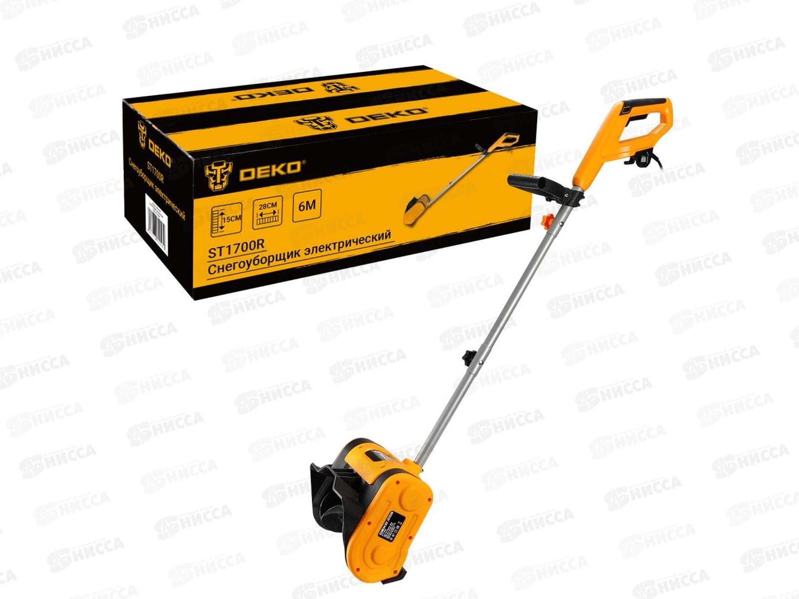 Снегоуборщик электрический DEKO ST1700R