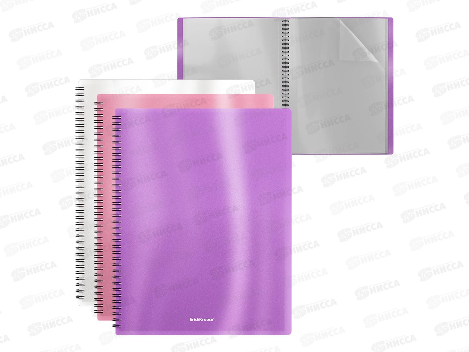 Папка с мультифорами 20стр EK Glossy Candy,на спирали.,54802*24