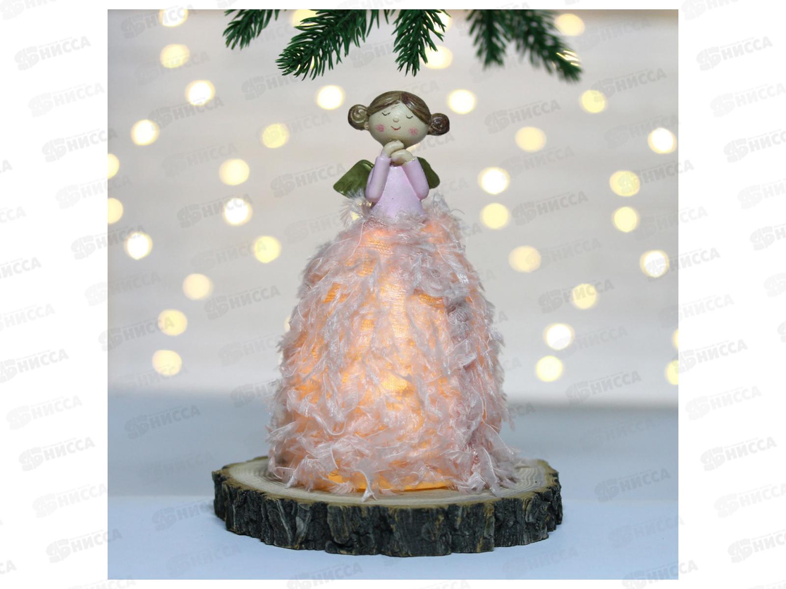 Фигурка &quotМилый ангел&quot с подсветкой 8,5*16,5см микс 201-3369