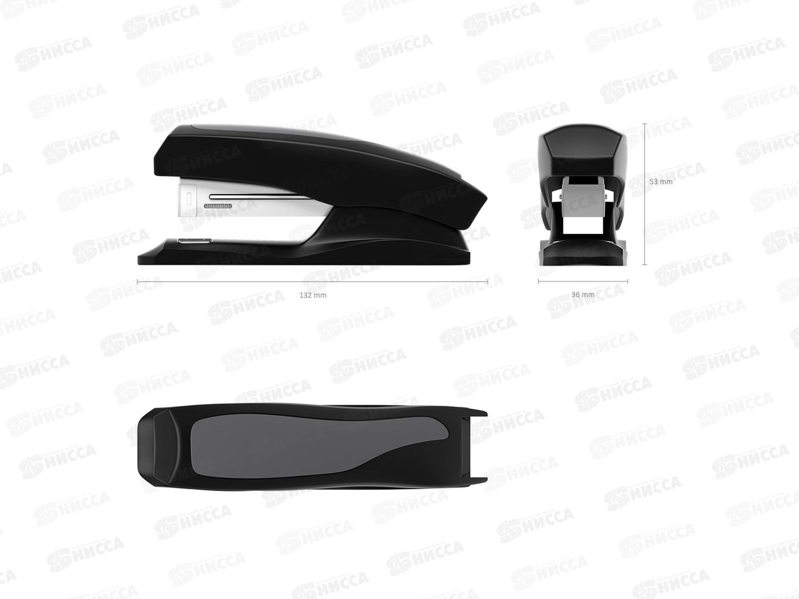 Степлер №24/6 EK 2241, черный, до 30л *12