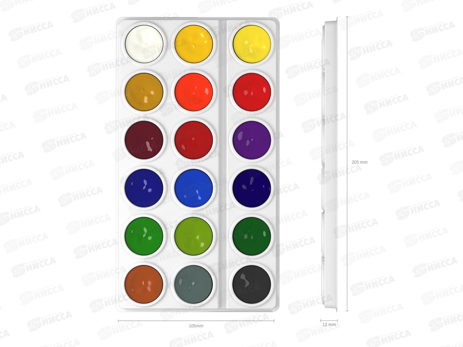 Акварель EK 18цв.  58624 *27