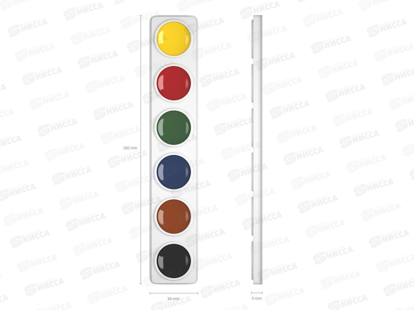 Акварель EK 6цв. Light  53760 *88