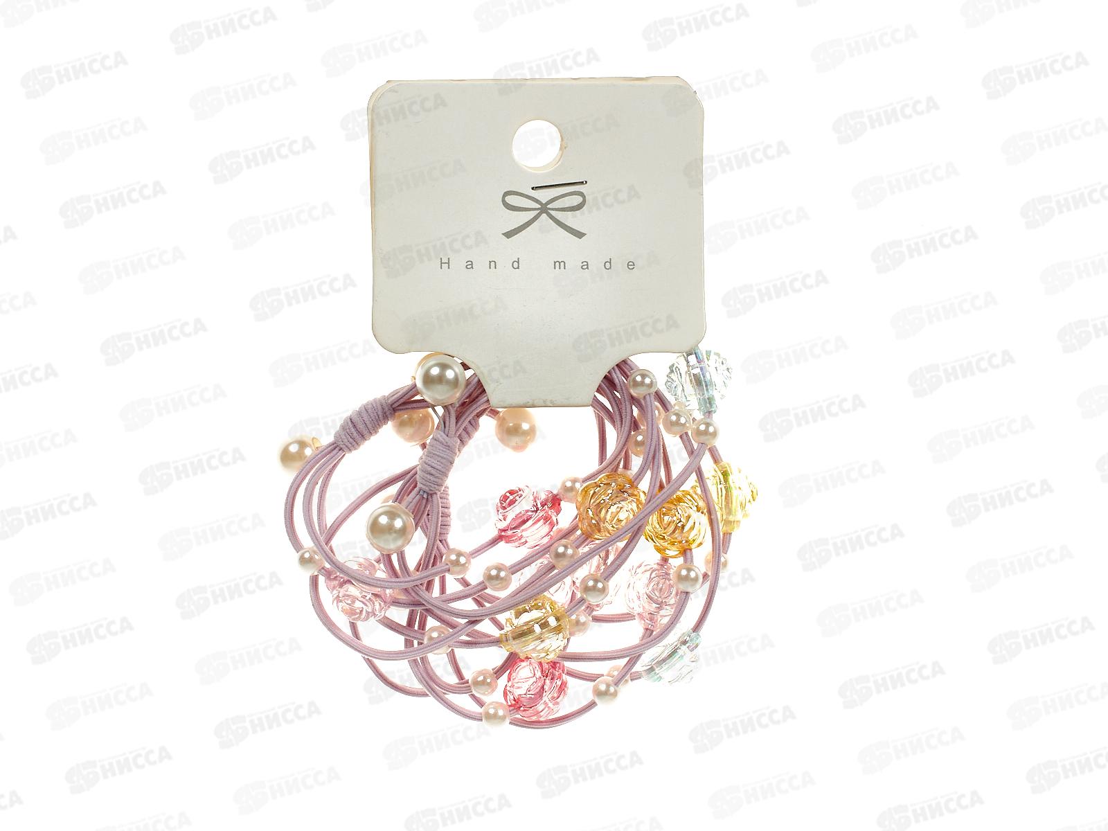 Резинка  для волос 4х штучная Микс 6цв 234-103 *12  Б