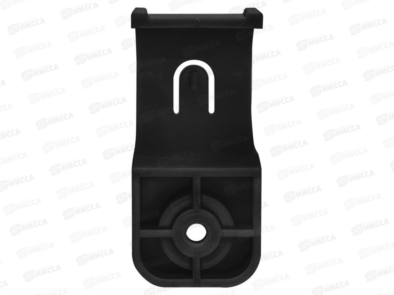 Крепеж-скоба для трубы 25 мм односторонняя для прямого монтажа, черная, 6113 *50/450