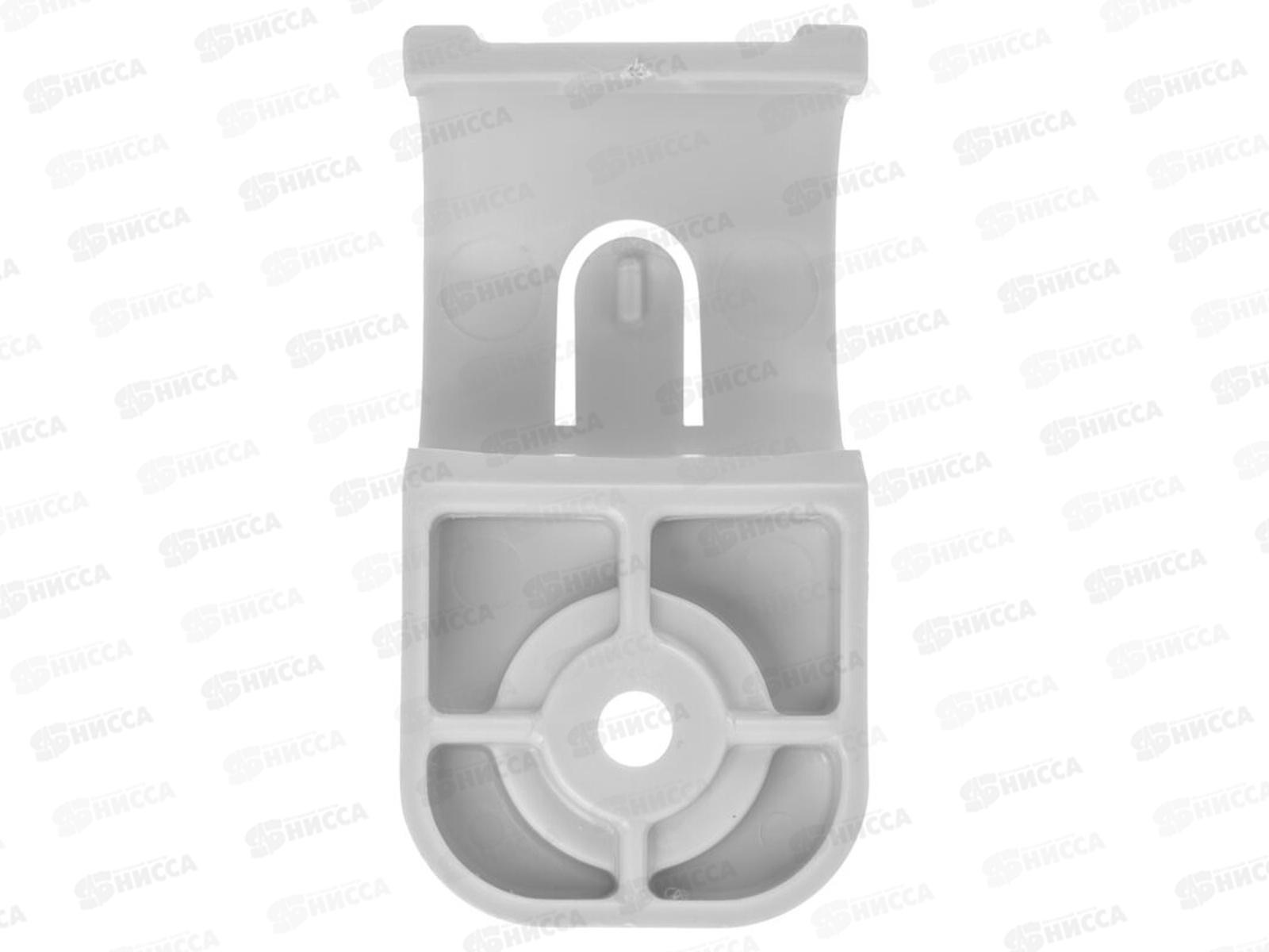 Крепеж-скоба для трубы 20 мм односторонняя для прямого монтажа, серая, 6002 *50/600