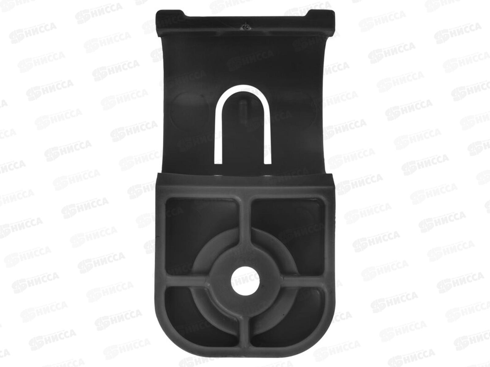 Крепеж-скоба для трубы 20 мм односторонняя для прямого монтажа, черная, 6112 *50/600