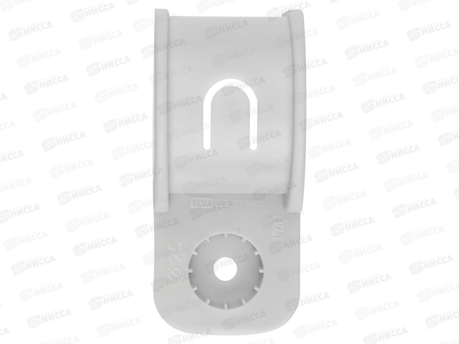 Крепеж-скоба для трубы 25 мм односторонняя для прямого монтажа, серая, 6003 *50/450